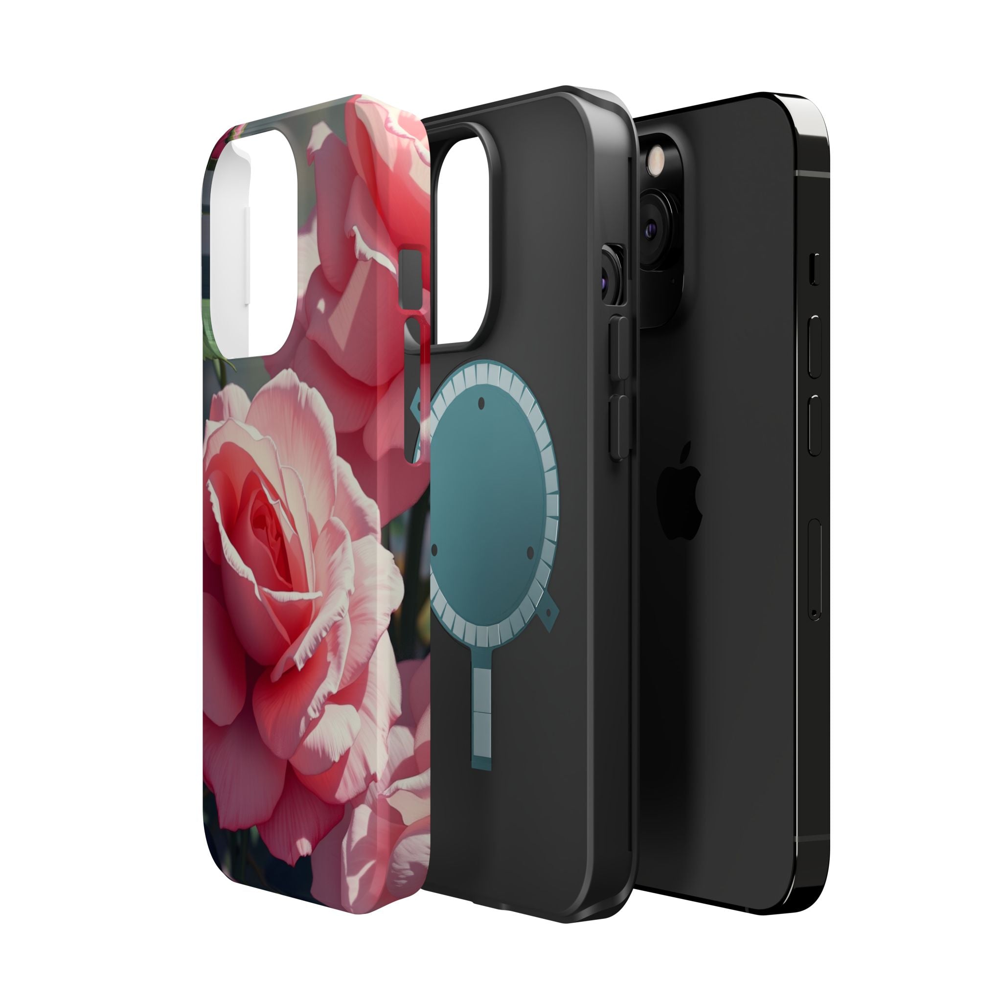 iPhone Serene Rose Garden Design Bold Modern Everyday Snap Case · iPhone Case