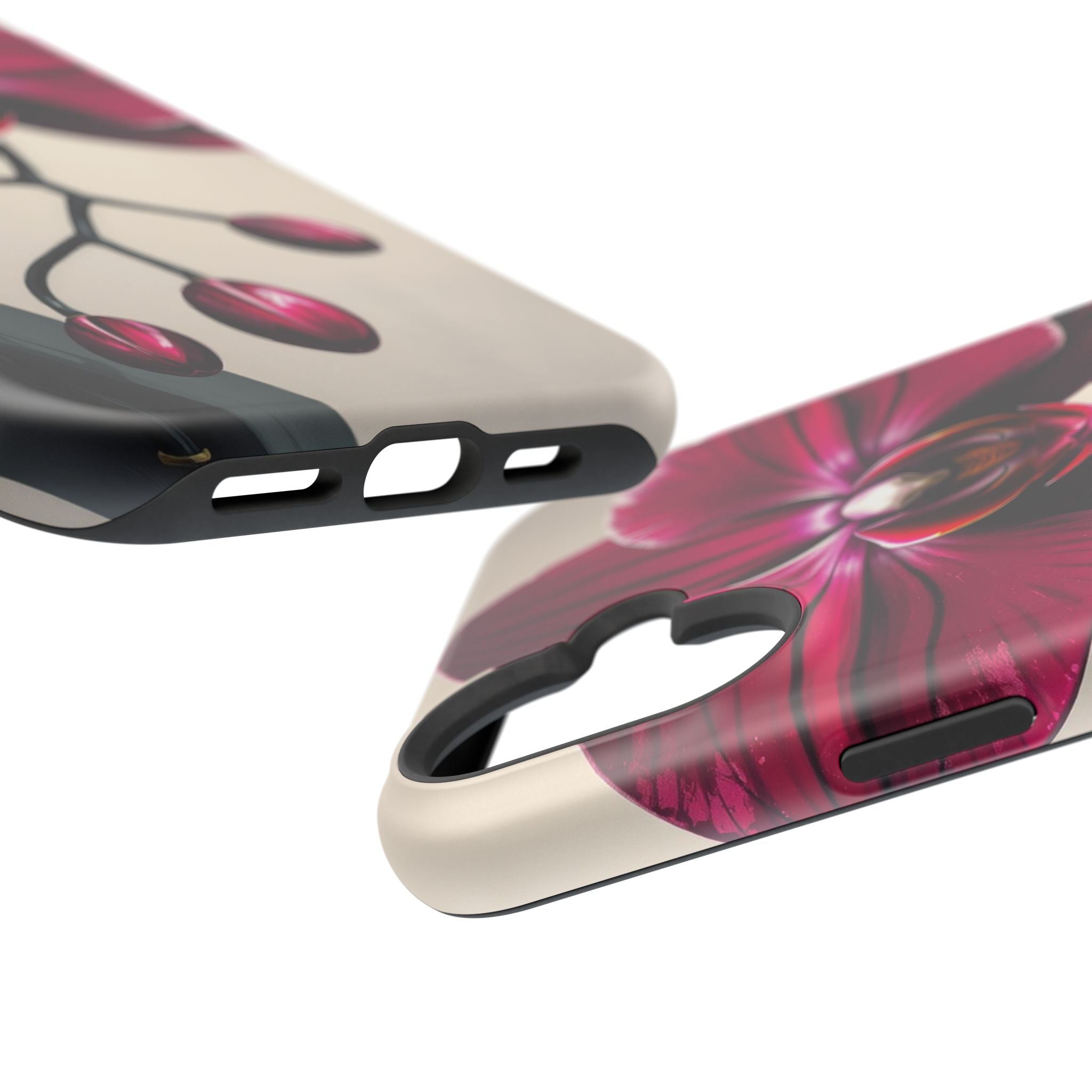 iPhone Orchid Study Enchanted Art Bold Modern Everyday Snap Case · iPhone Case