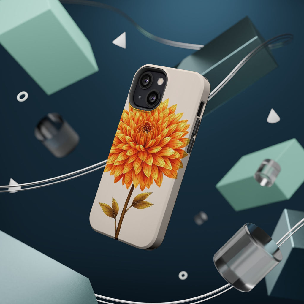 iPhone Chrysanthemum Classic Gold Foil Luxury Slim iPhone Everyday · iPhone Case
