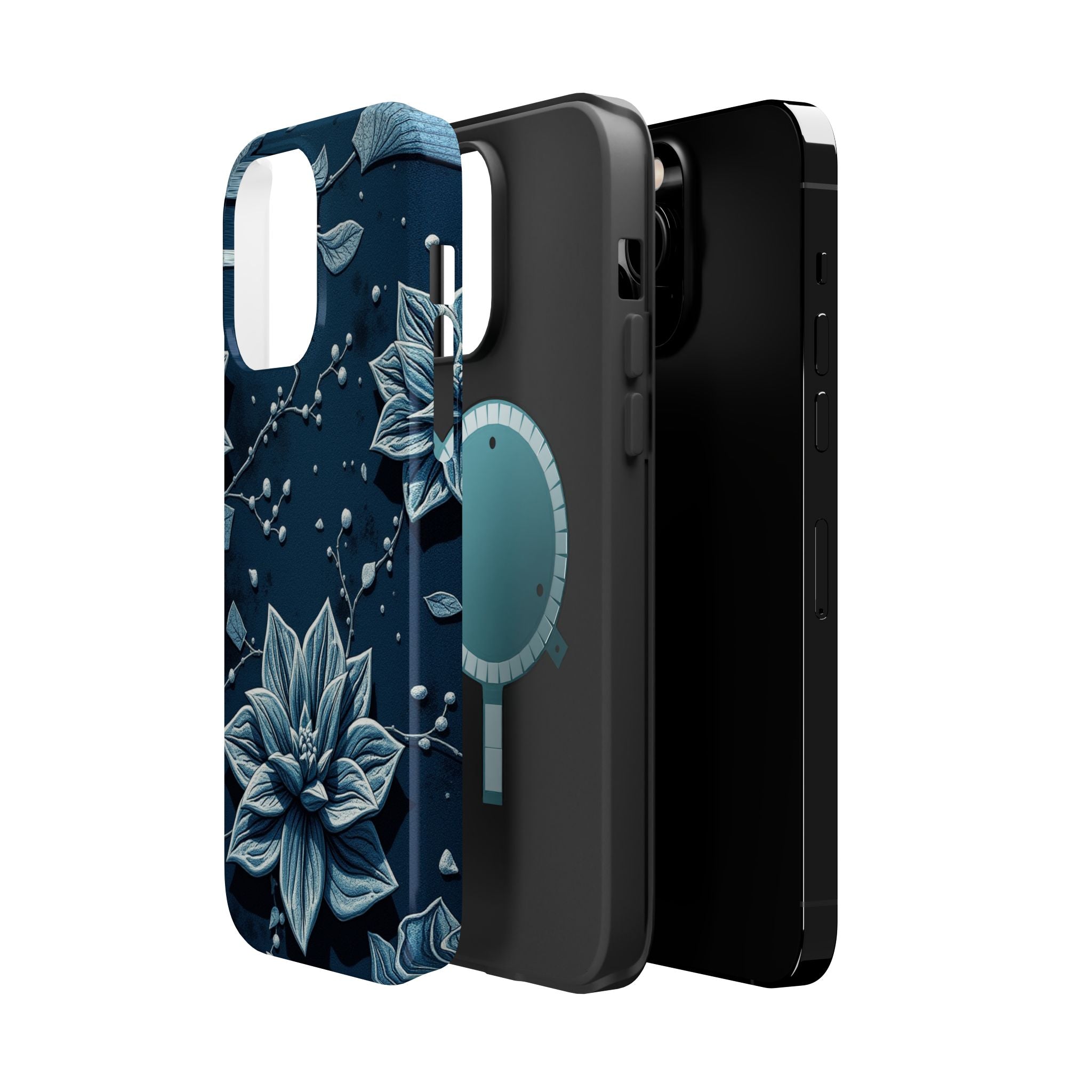iPhone Floral Terrazzo Bold Art Slim Everyday Designer Case Galaxy · iPhone Case
