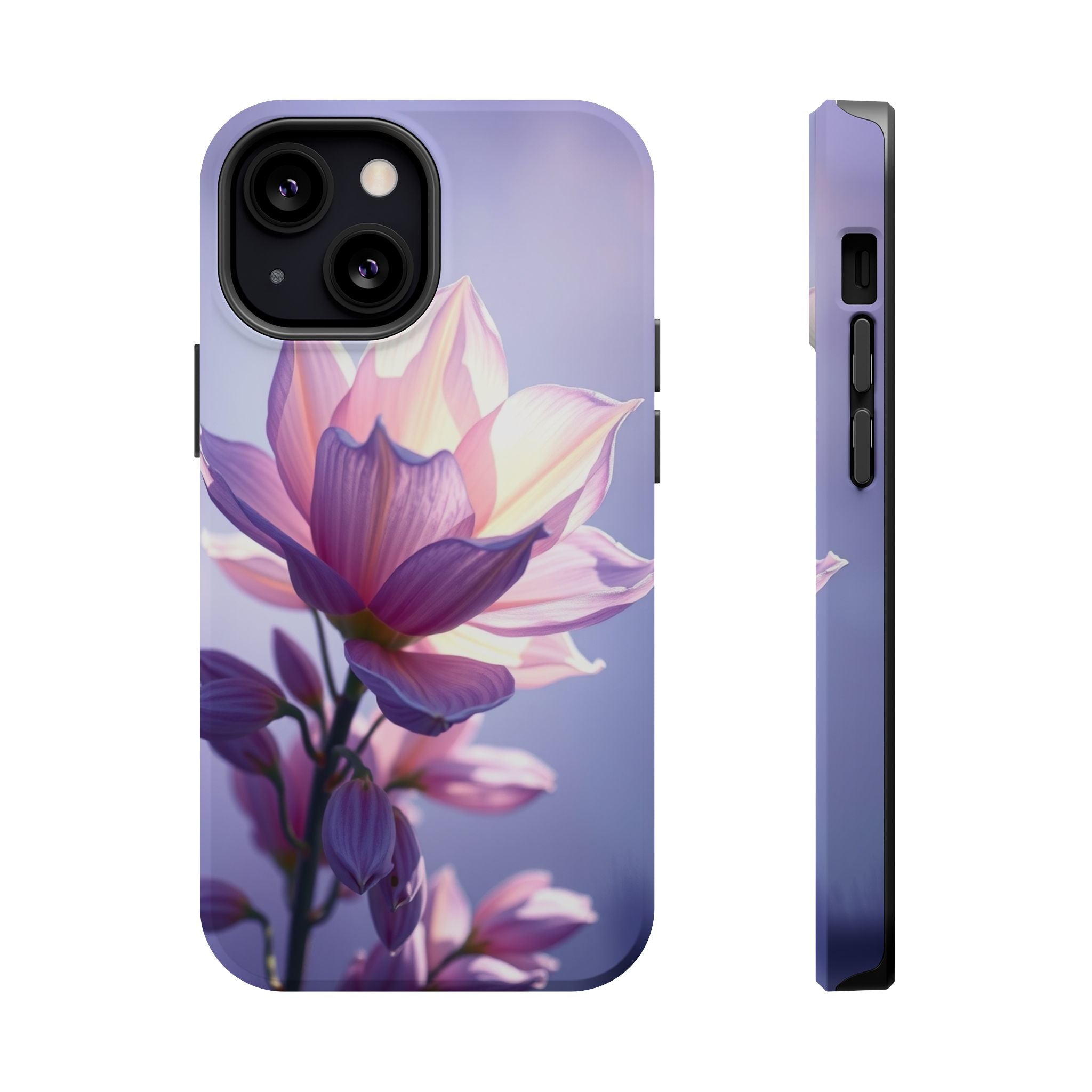 iPhone Floral Ombre Electric Art Bold Modern Everyday Snap Case · iPhone Case