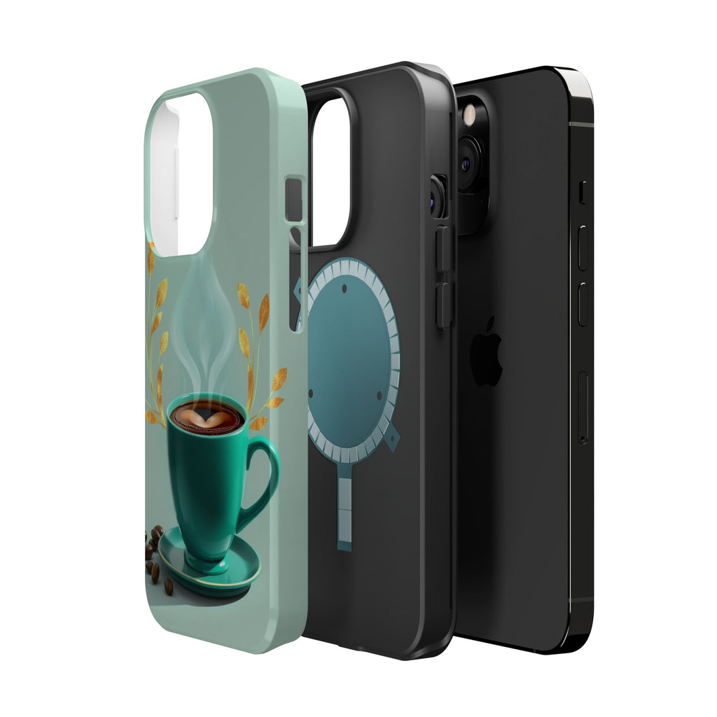 iPhone Radiant Emotional Support Coffee Design Soft Finish Everyday Case · iPhon