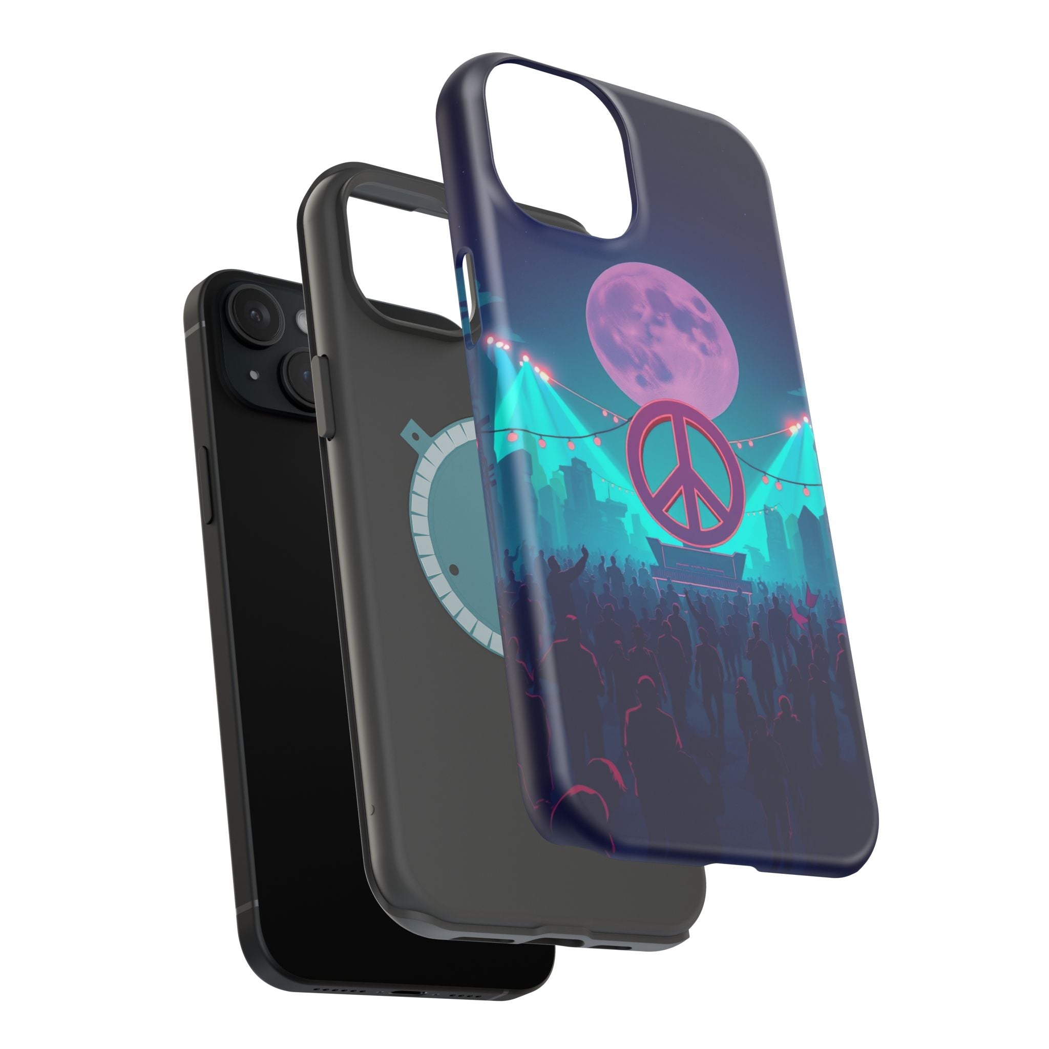 iPhone Woodstock Peace Mystic Art Bold Modern Everyday Snap Case · iPhone Case