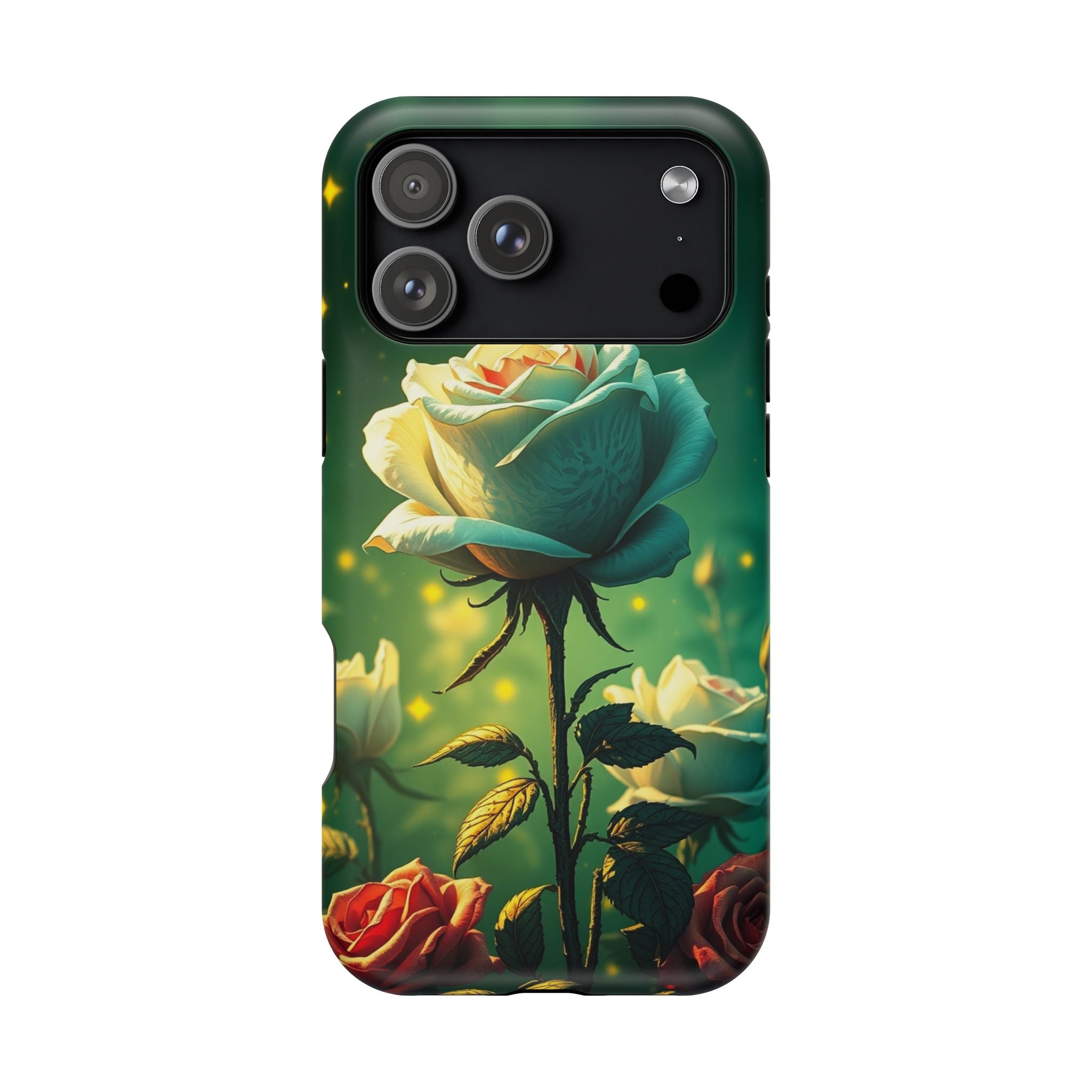 iPhone Earthy Rose Garden Design Bold Modern Everyday Snap Case · iPhone Case