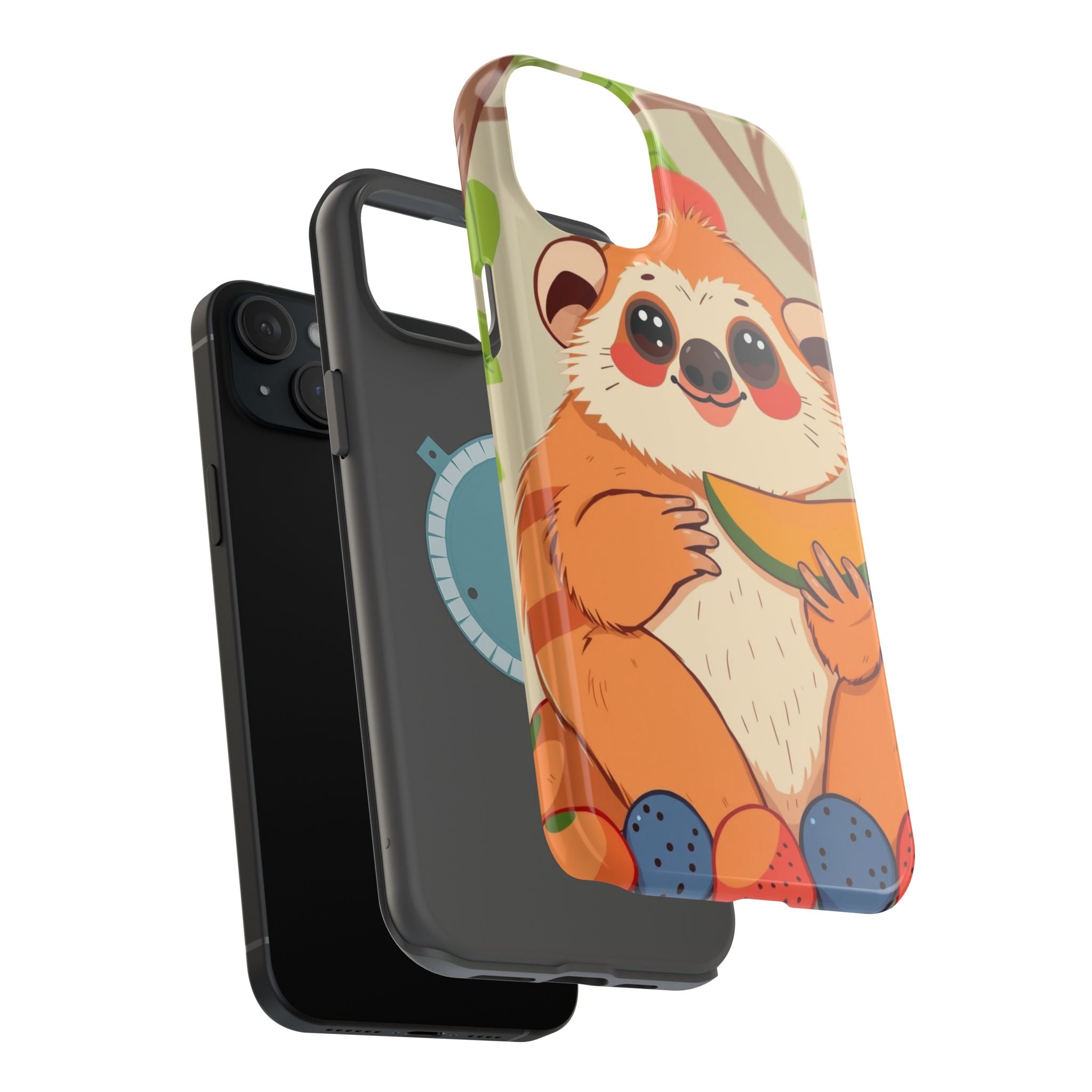 iPhone Slow Loris with Fruit Kids Fun iPhone Phone Case Gift Slim · iPhone Case