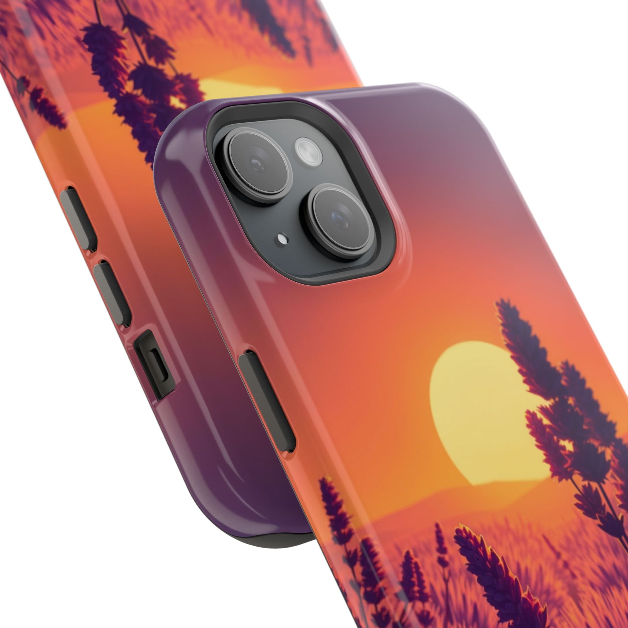 iPhone Sunset Amber And Peach Lavender Haze Slim iPhone Everyday · iPhone Case