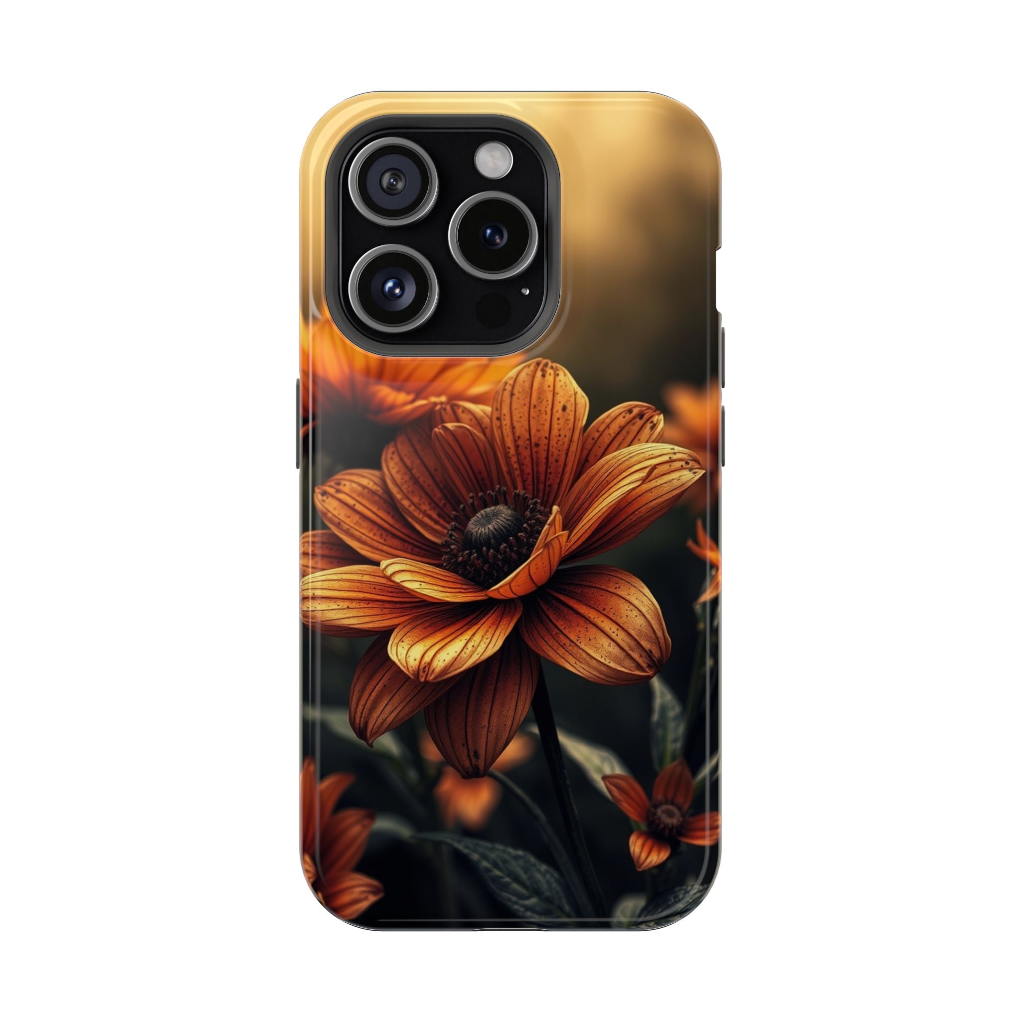 iPhone Radiant Floral Ombre Design Bold Modern Everyday Snap Case · iPhone Case