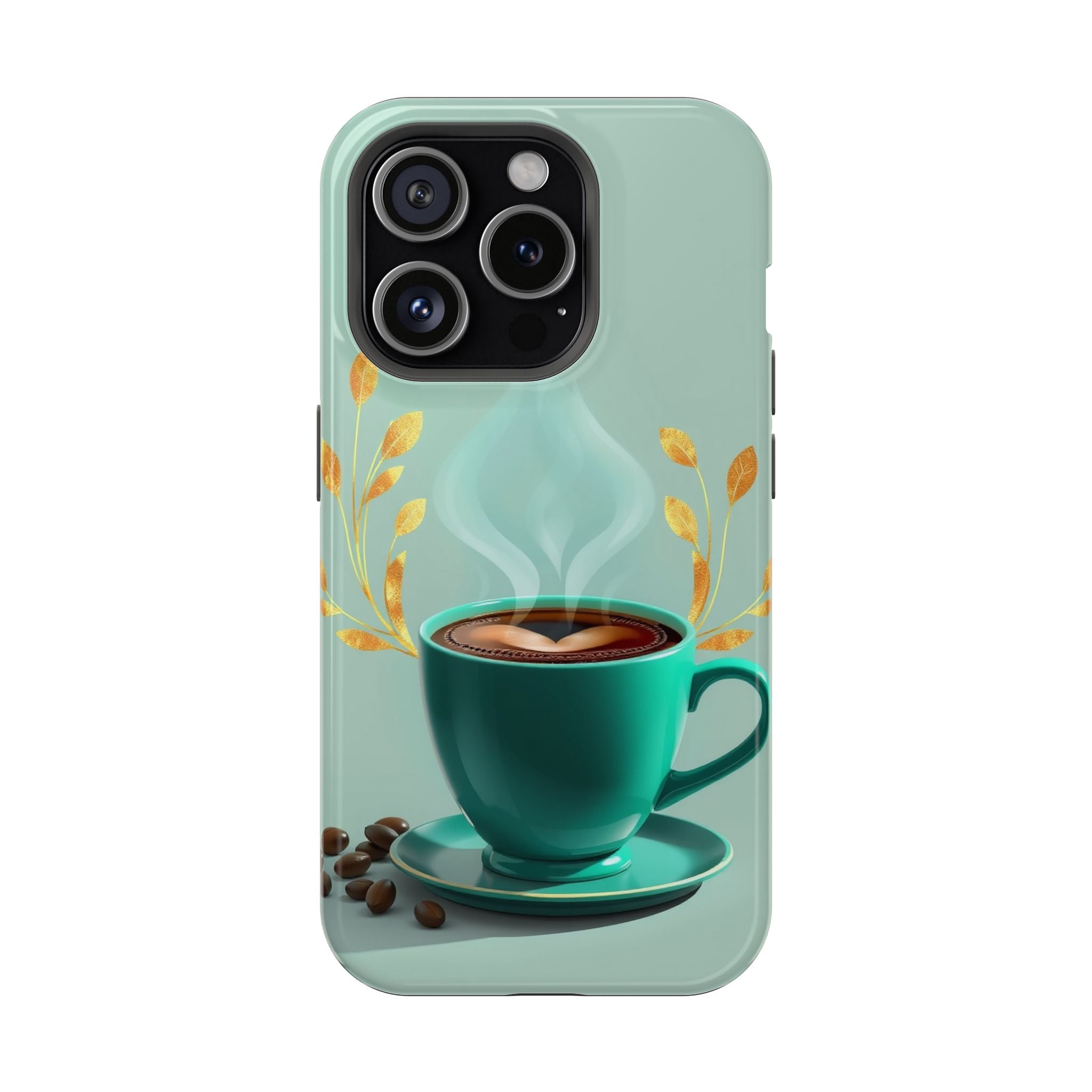 iPhone Radiant Emotional Support Coffee Design Soft Finish Everyday Case · iPhon