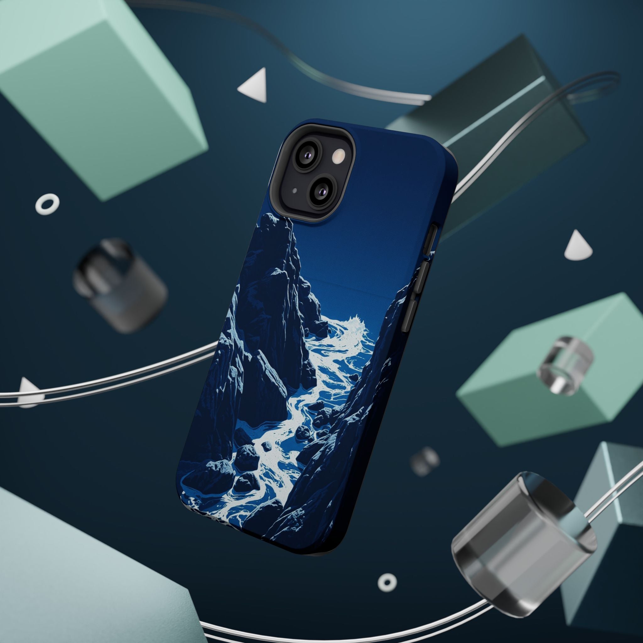 iPhone Serene Rocky Coastline Design Slim Everyday iPhone 19 Designer · iPhone C