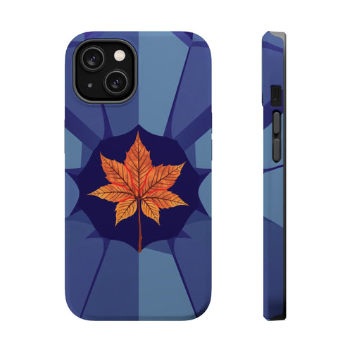 iPhone Autumn Maple Abstract Geometric Slim Everyday Designer Case · iPhone Case
