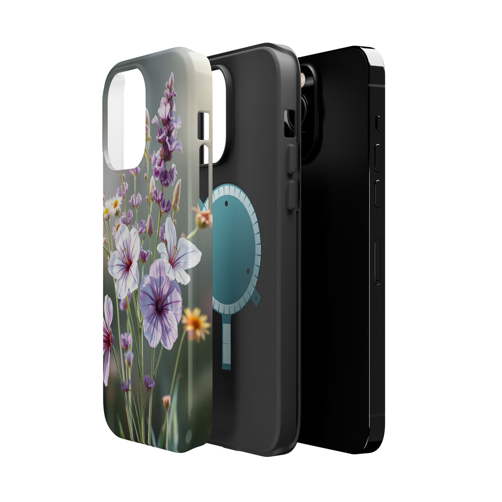 iPhone Wildflower Bunch Enchanted Art Slim Everyday Designer Case · iPhone Case
