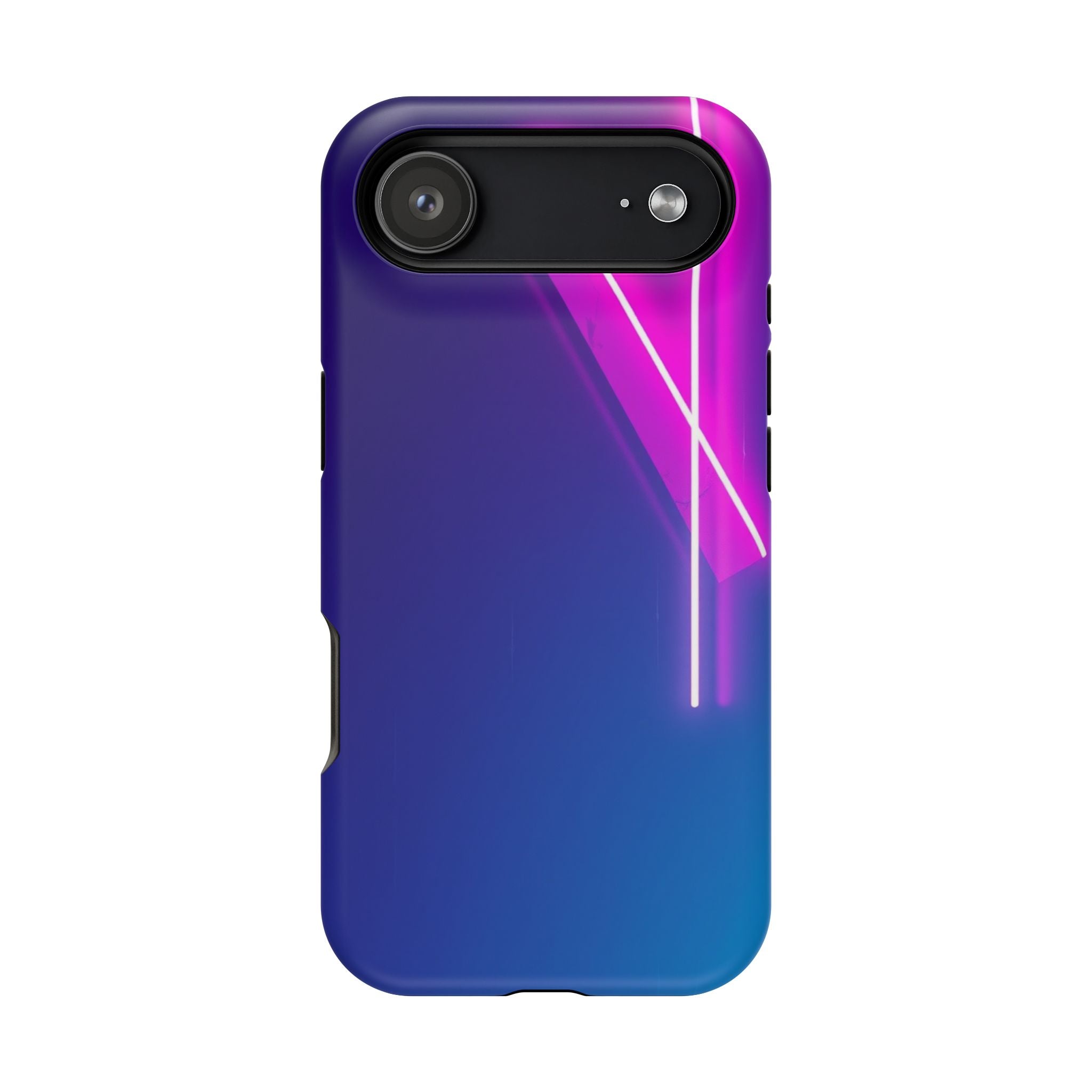 iPhone 1990s Geometric Neon Electric Art Slim Everyday Designer Case · iPhone Ca