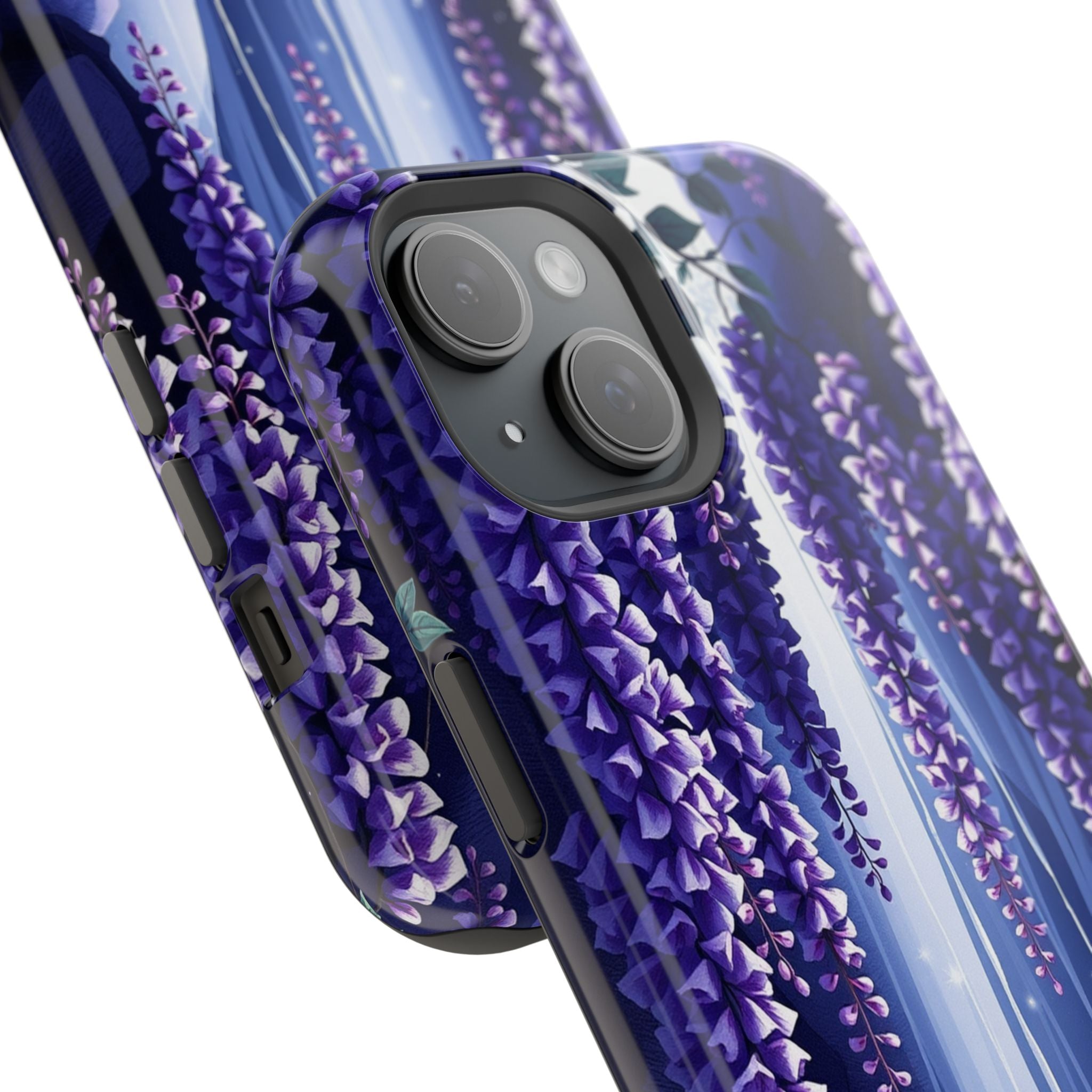 iPhone Wisteria Cascade Serene Design Slim Snap Case Ga · iPhone Case