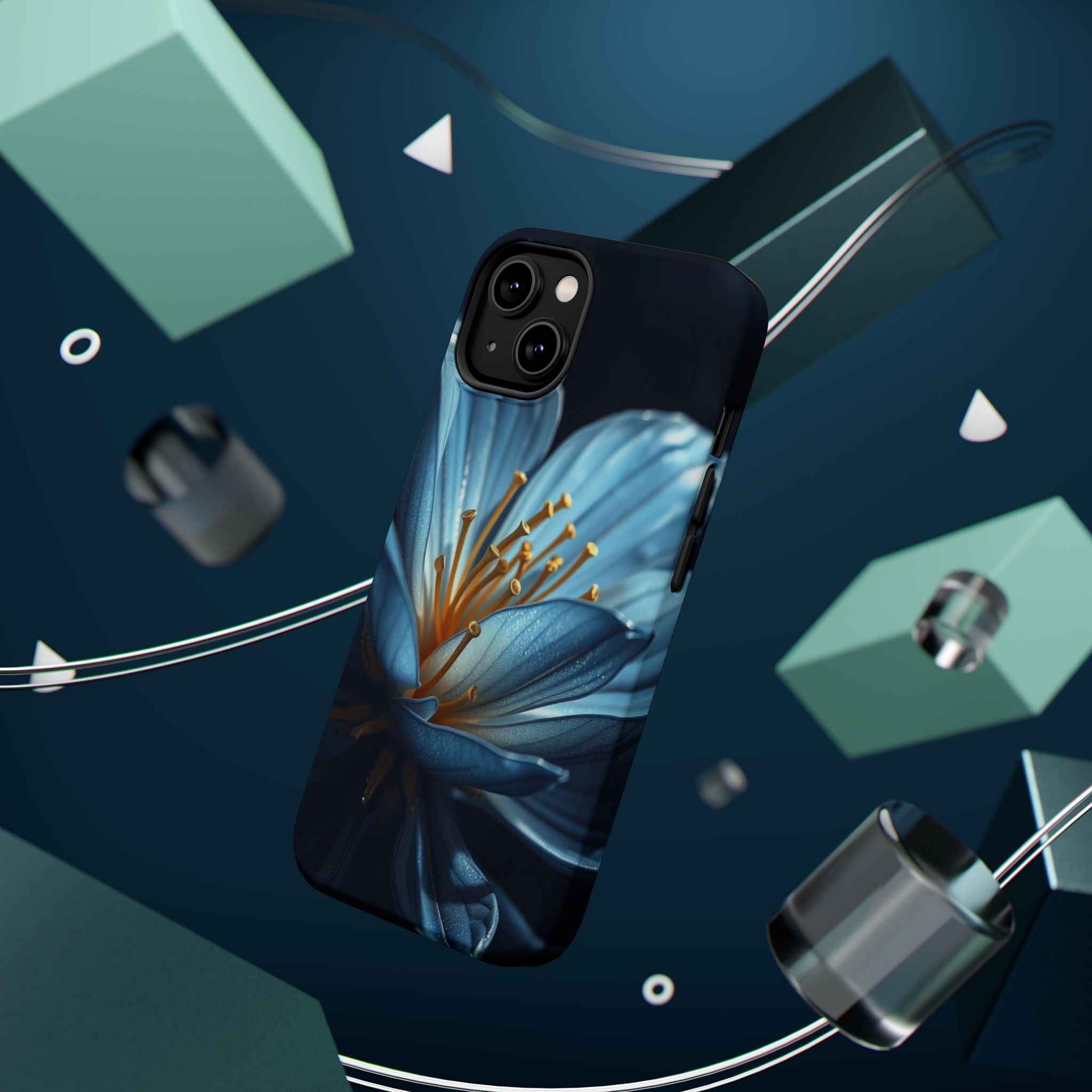 iPhone Serene Desert Flower Design 14 Slim Everyday Designer Case · iPhone Case