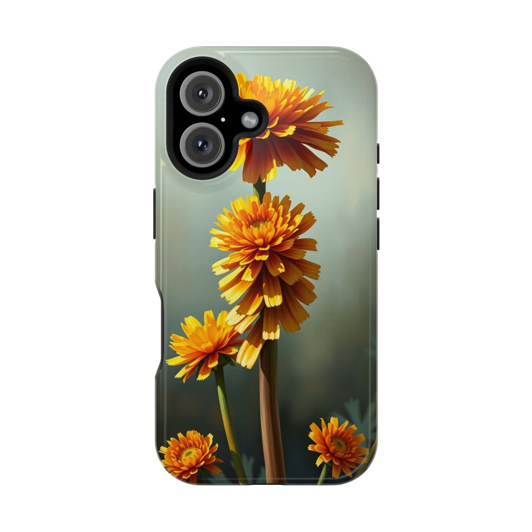 iPhone Ranunculus Stack Electric Art Slim Everyday Designer Case · iPhone Case