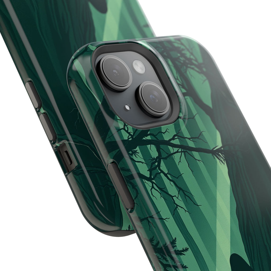 iPhone Sage And Ivory Dark Forest Spirits Slim Everyday Designer Case · iPhone C