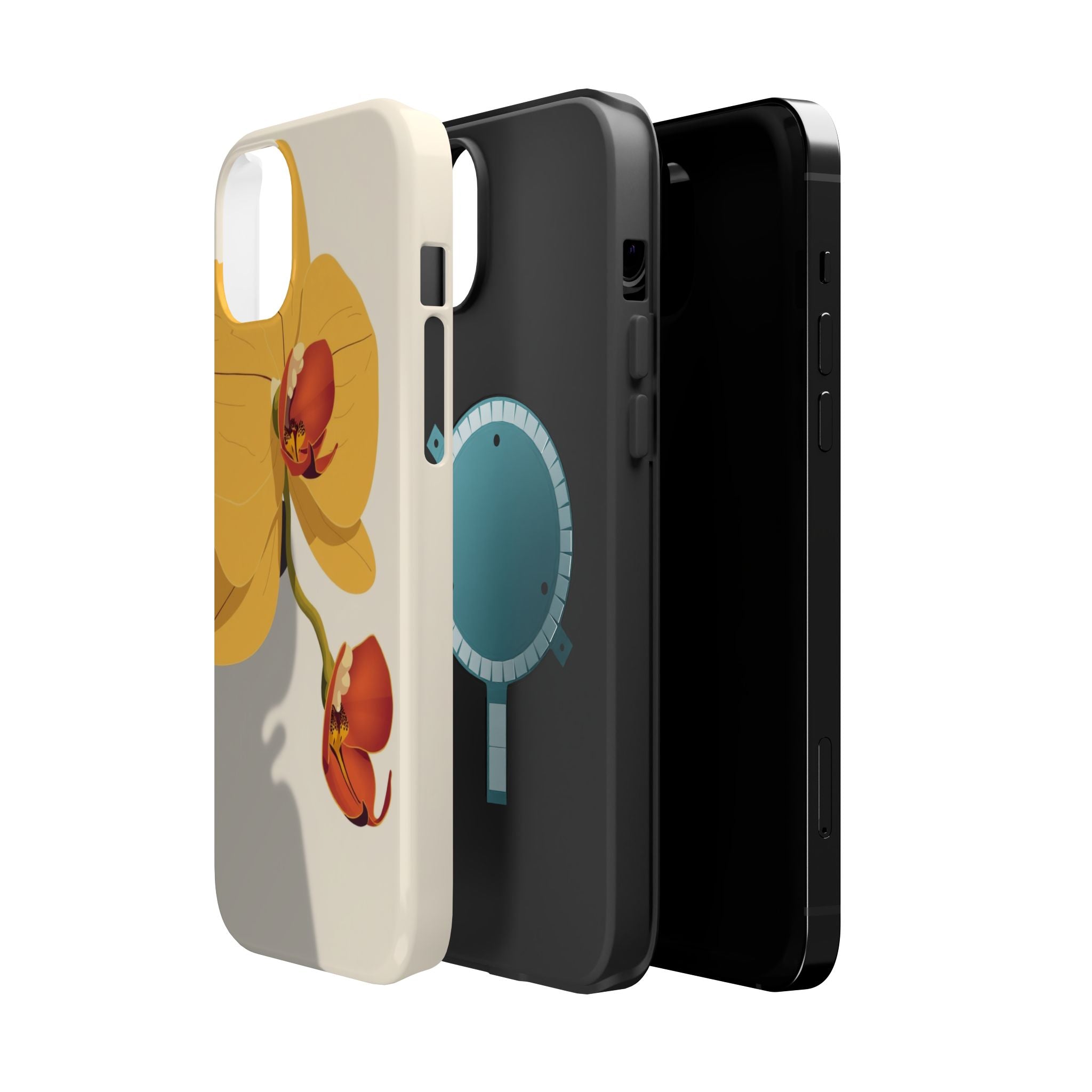 iPhone Vibrant Orchid Study Design Bold Modern Everyday Snap Case · iPhone Case