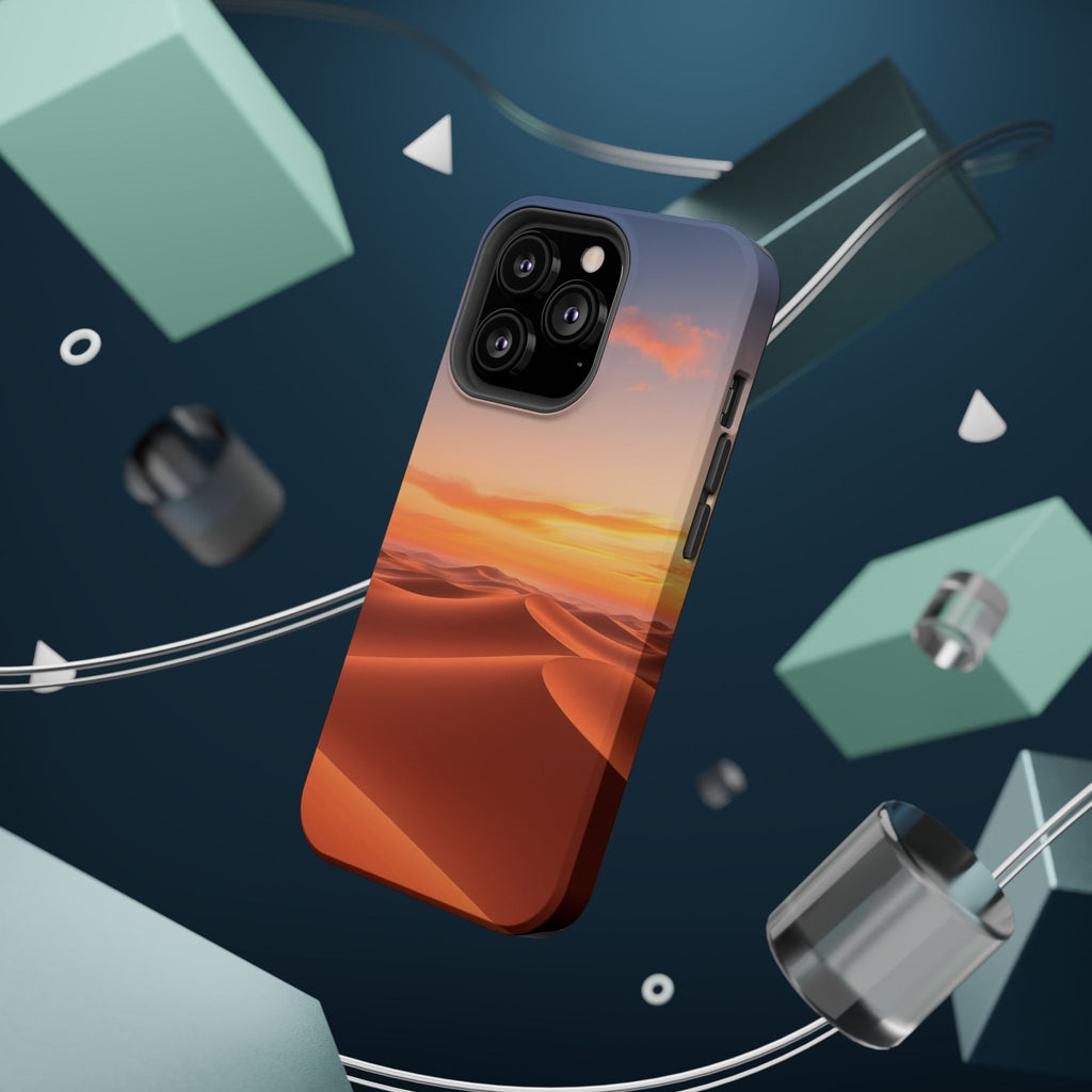 iPhone Burnt Orange And Sand Dunes at Dusk Slim iPhone Everyday · iPhone Case