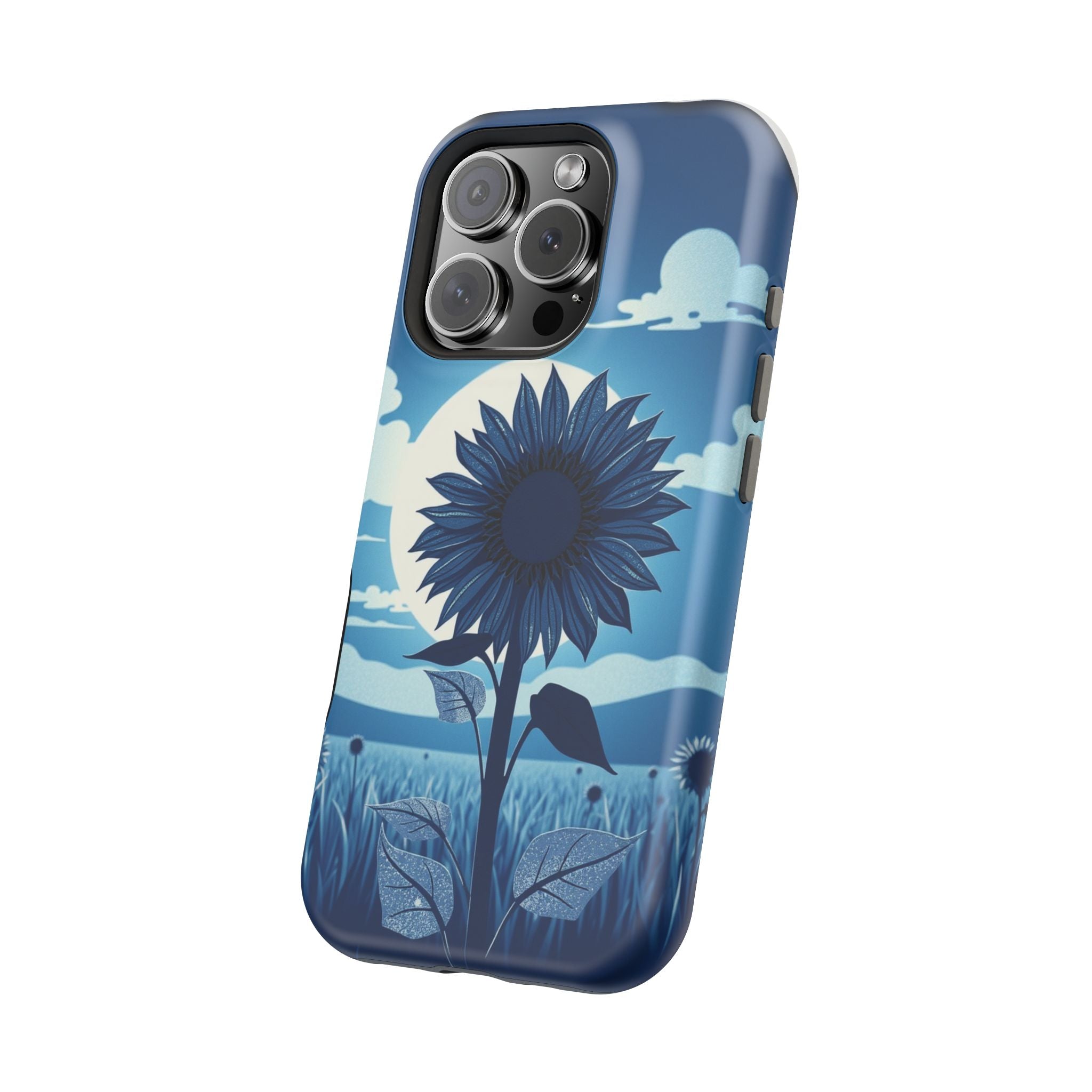 iPhone Sunflower Prairie Paper Cut Art Slim Everyday Designer Case · iPhone Case