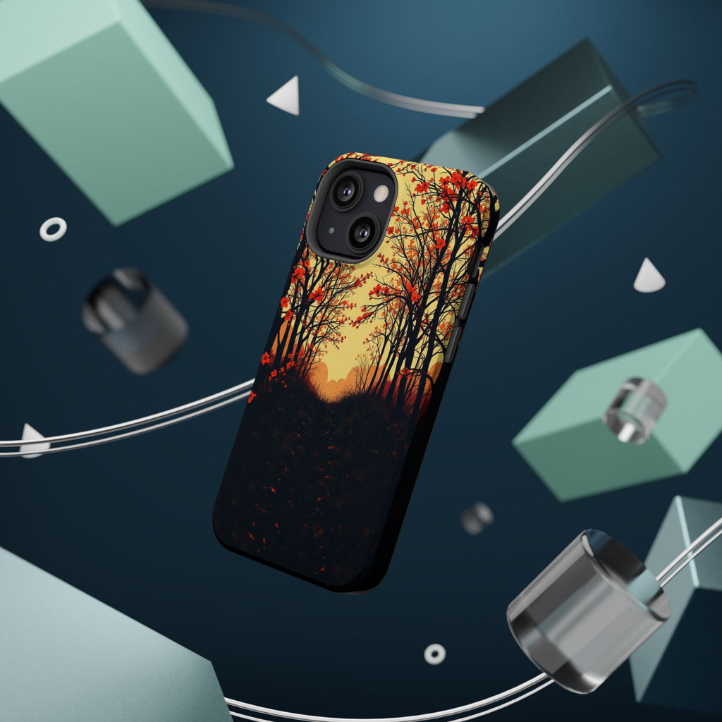 iPhone Dreamy Blossom Trail Design Bold Modern Everyday Snap Case · iPhone Case