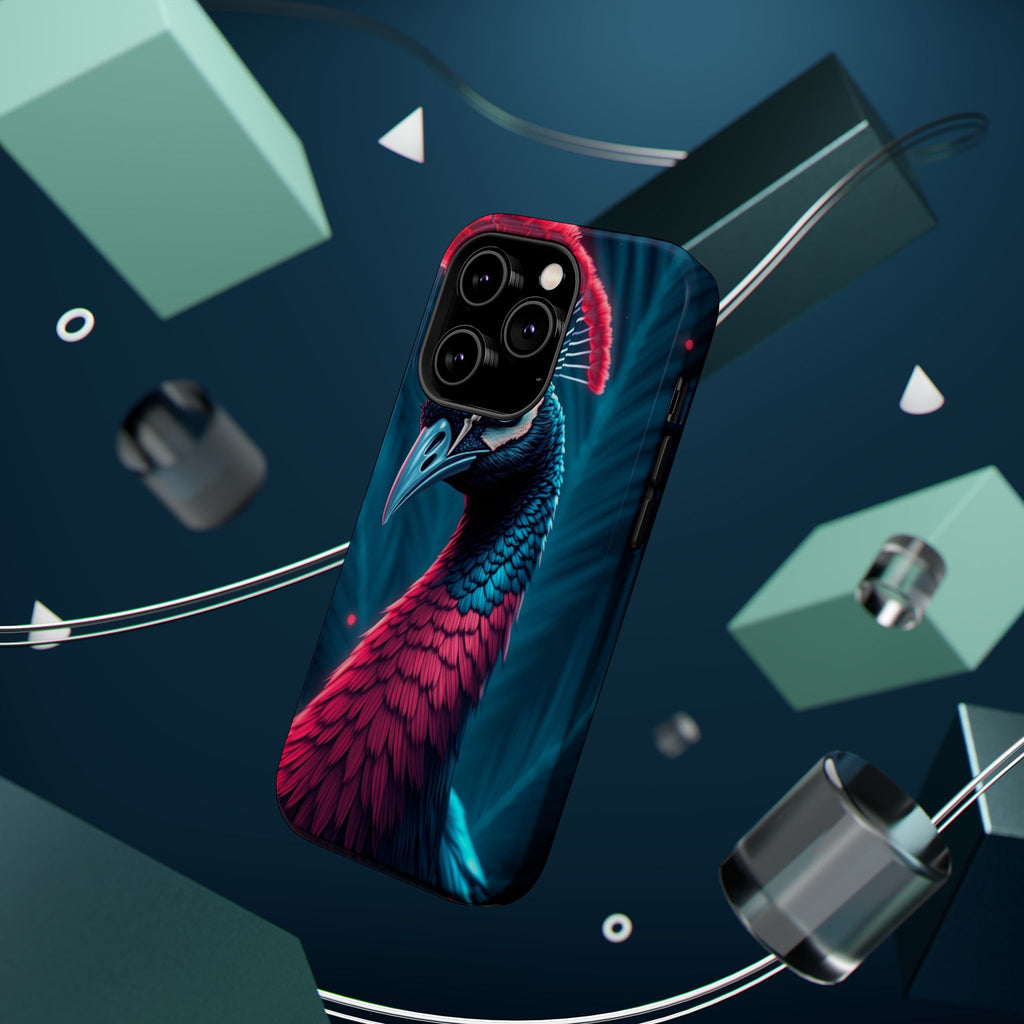 iPhone Nouveau Peacock Electric Art Slim Everyday Designer Case · iPhone Case