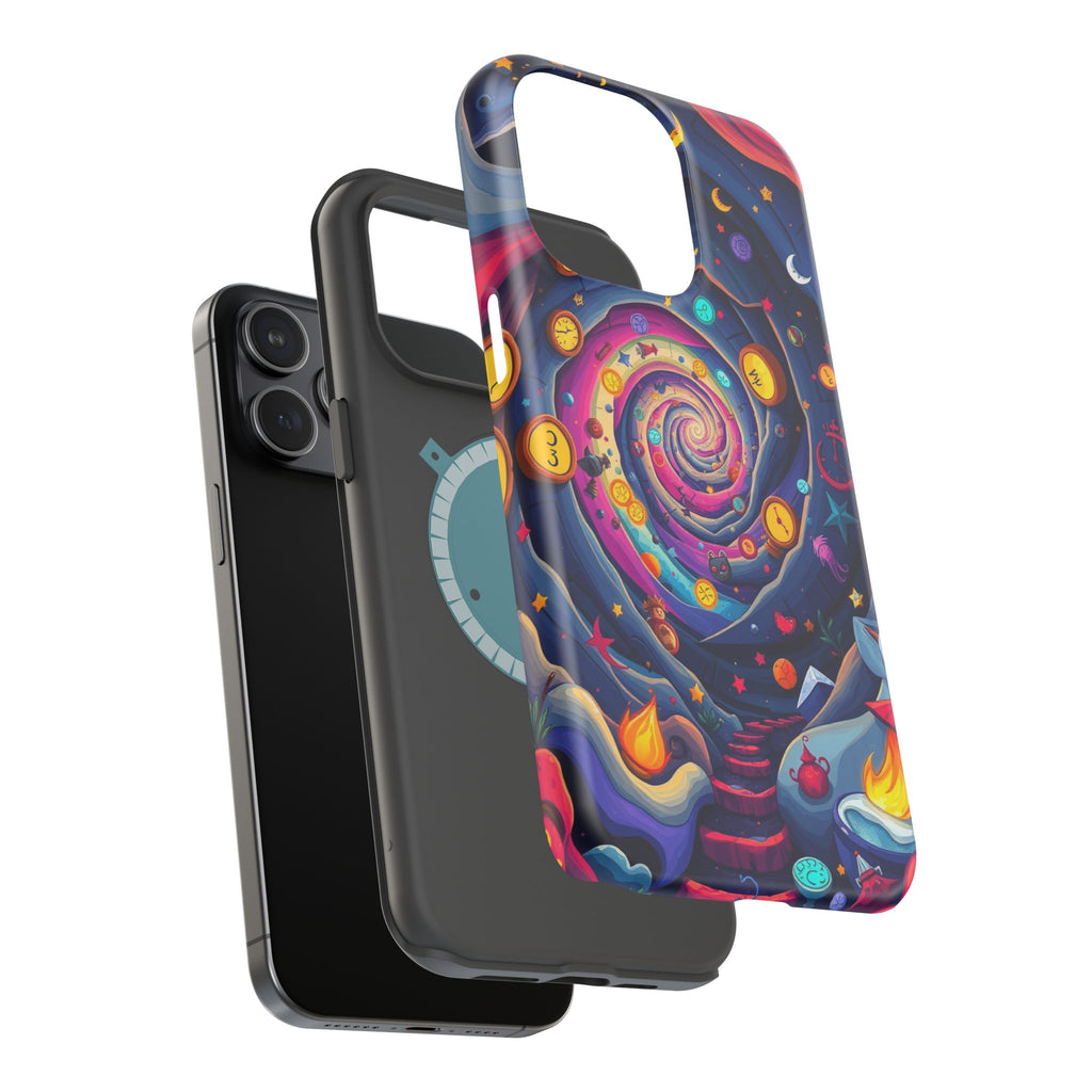 iPhone Time Portal Swirl Kids Fun iPhone Phone Case Gift Clean Minimal · iPhone