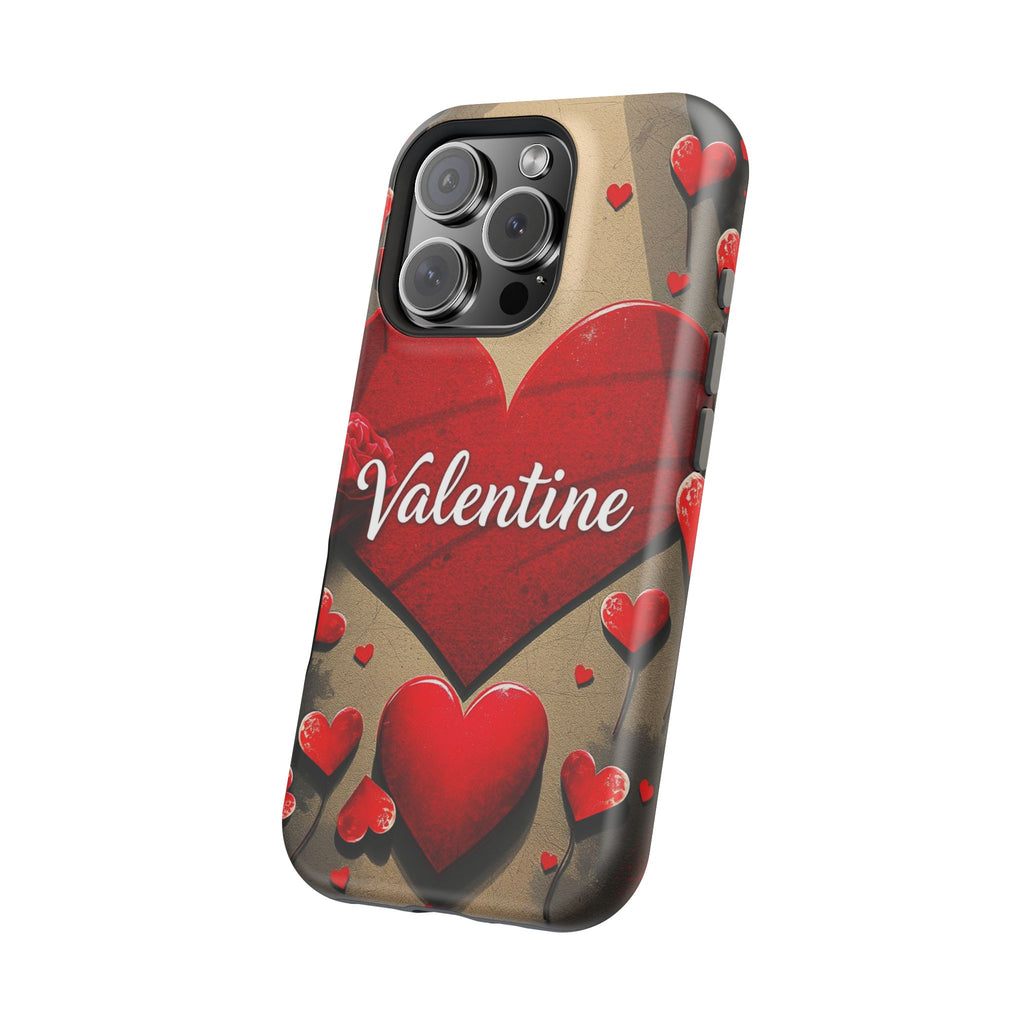 iPhone Serene Vintage Valentine Card Design Slim Everyday Designer Case · iPhone