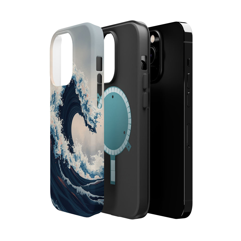 iPhone Ocean Wave Crash Grunge Distressed Slim iPhone Everyday Designer · iPhone