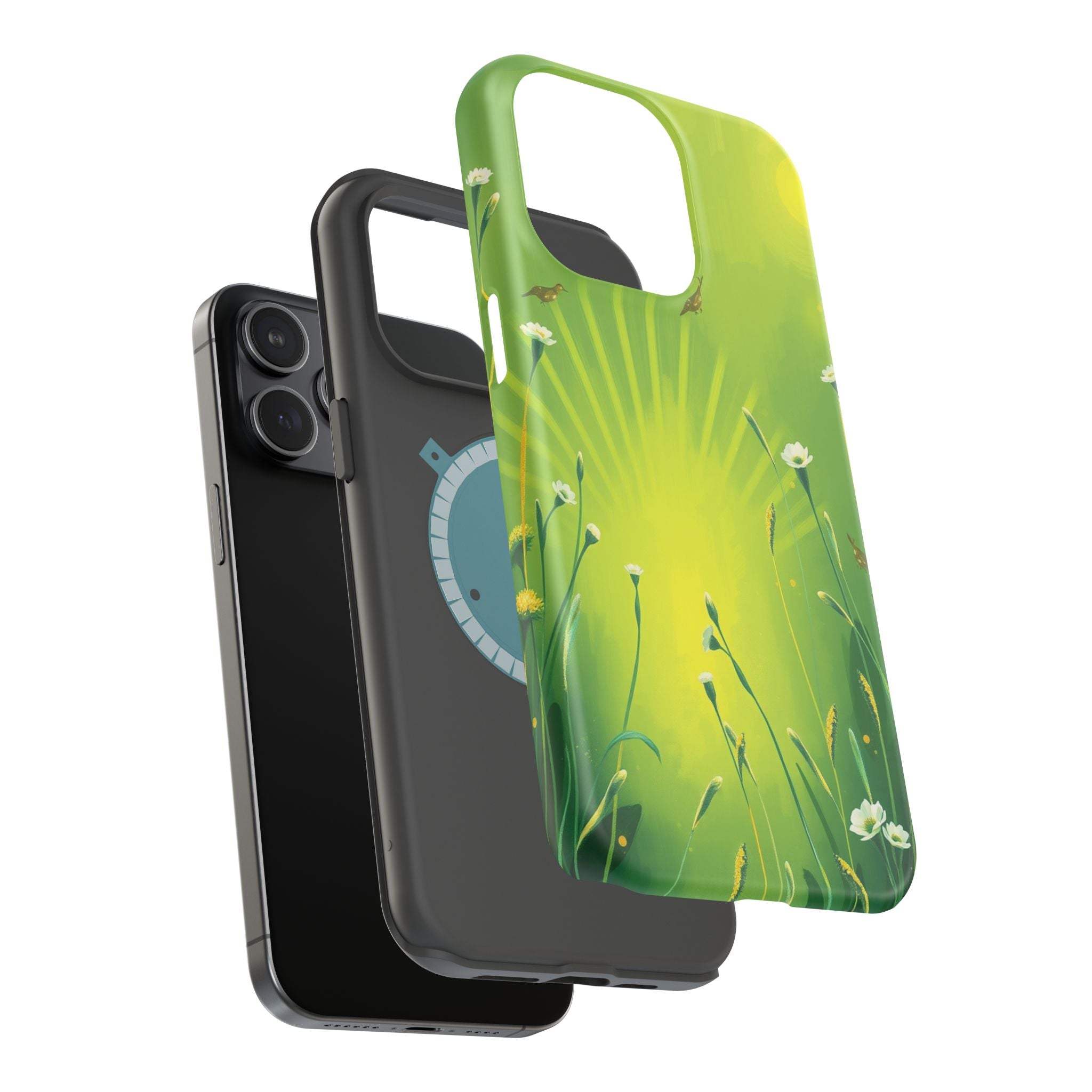 iPhone Spring Meadow Cinematic Art Bold Modern Everyday Snap Case · iPhone Case