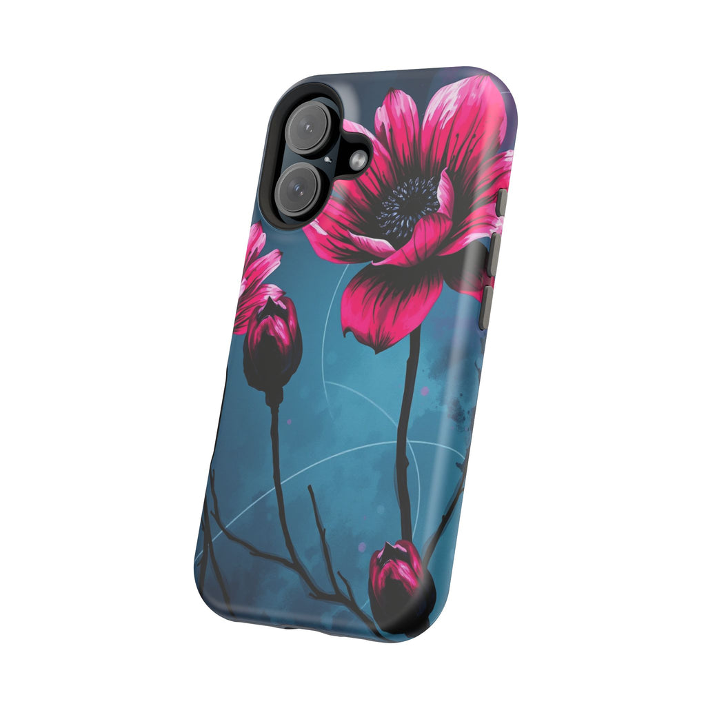 iPhone Floral Ink Wash Bold Art Slim Everyday Designer Case · iPhone Case