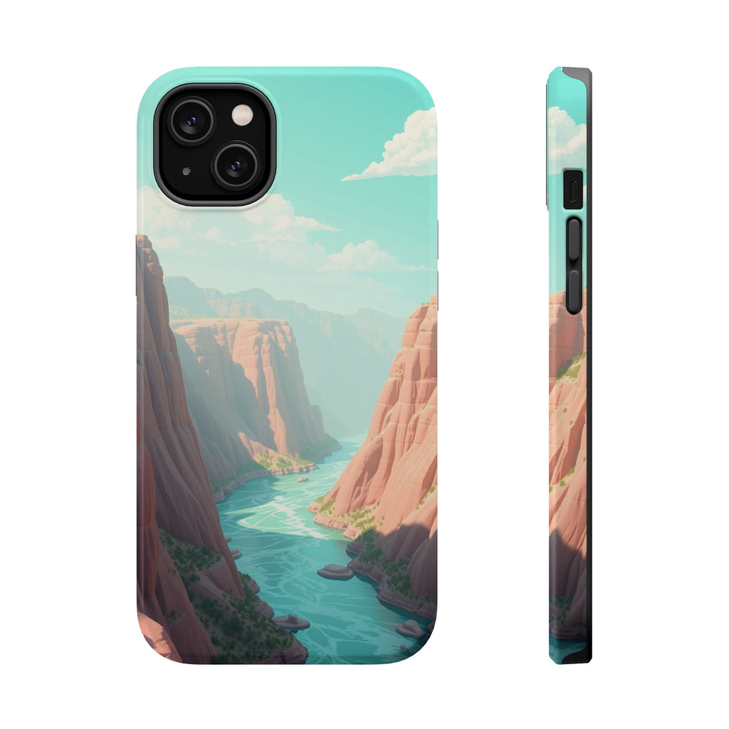 iPhone River Canyon Mystic Art Slim Everyday Designer Case · iPhone Case