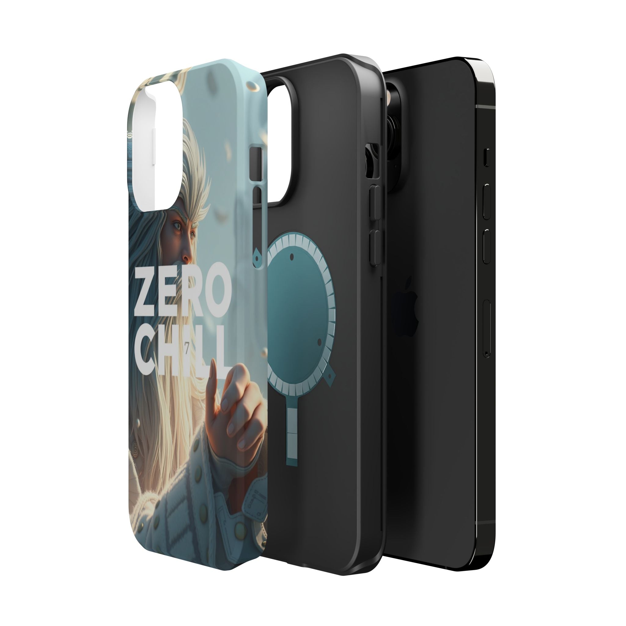 iPhone Zero Chill 3D Digital Slim Everyday Designer Case · iPhone Case
