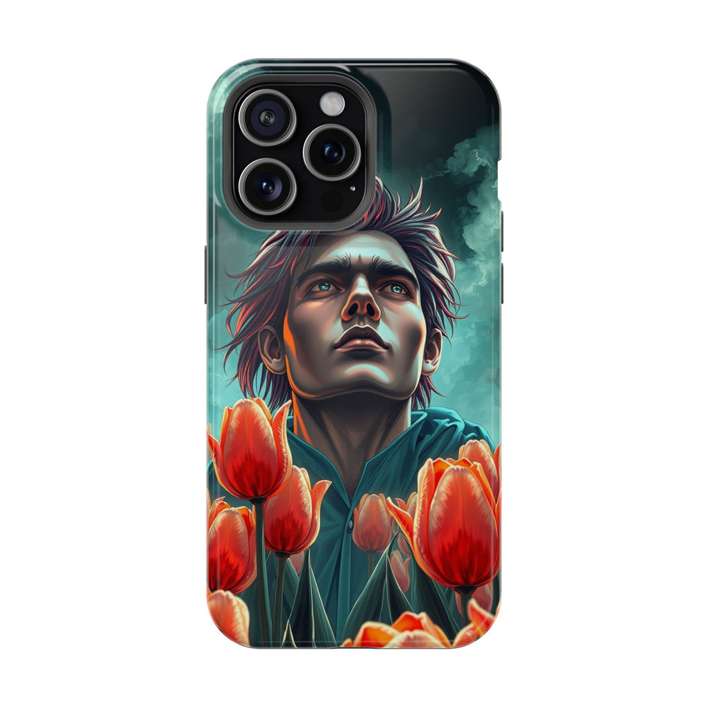 iPhone Tulip Row Electric Art Slim Everyday Designer Case · iPhone Case