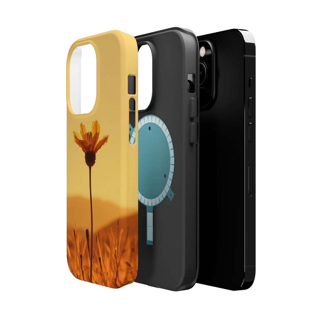 iPhone Desert Flower Cinematic Art Bold Modern Everyday Snap Case · iPhone Case