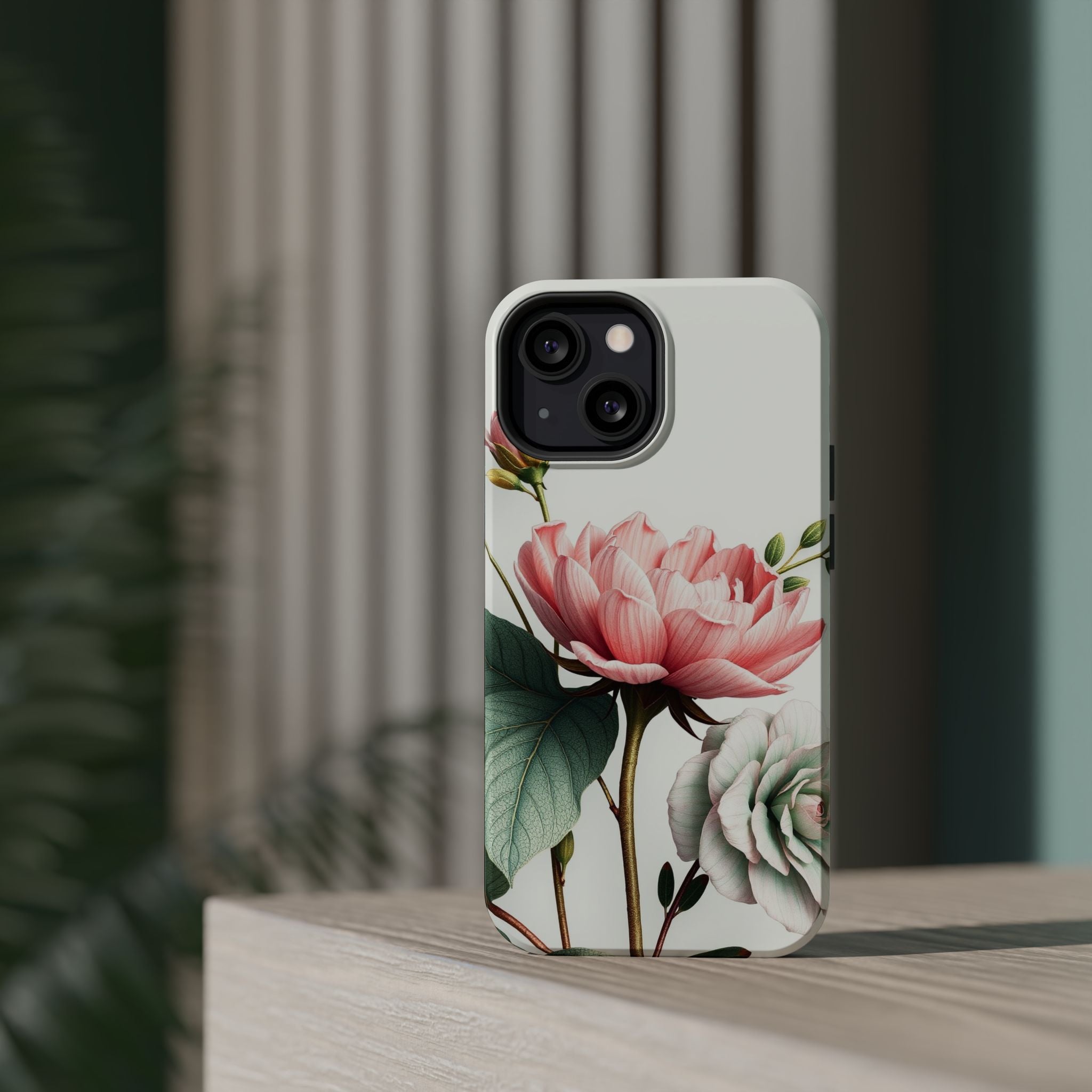 iPhone Vibrant Vintage Botanical Print Design Clean iPhone 14 Minimal · iPhone C