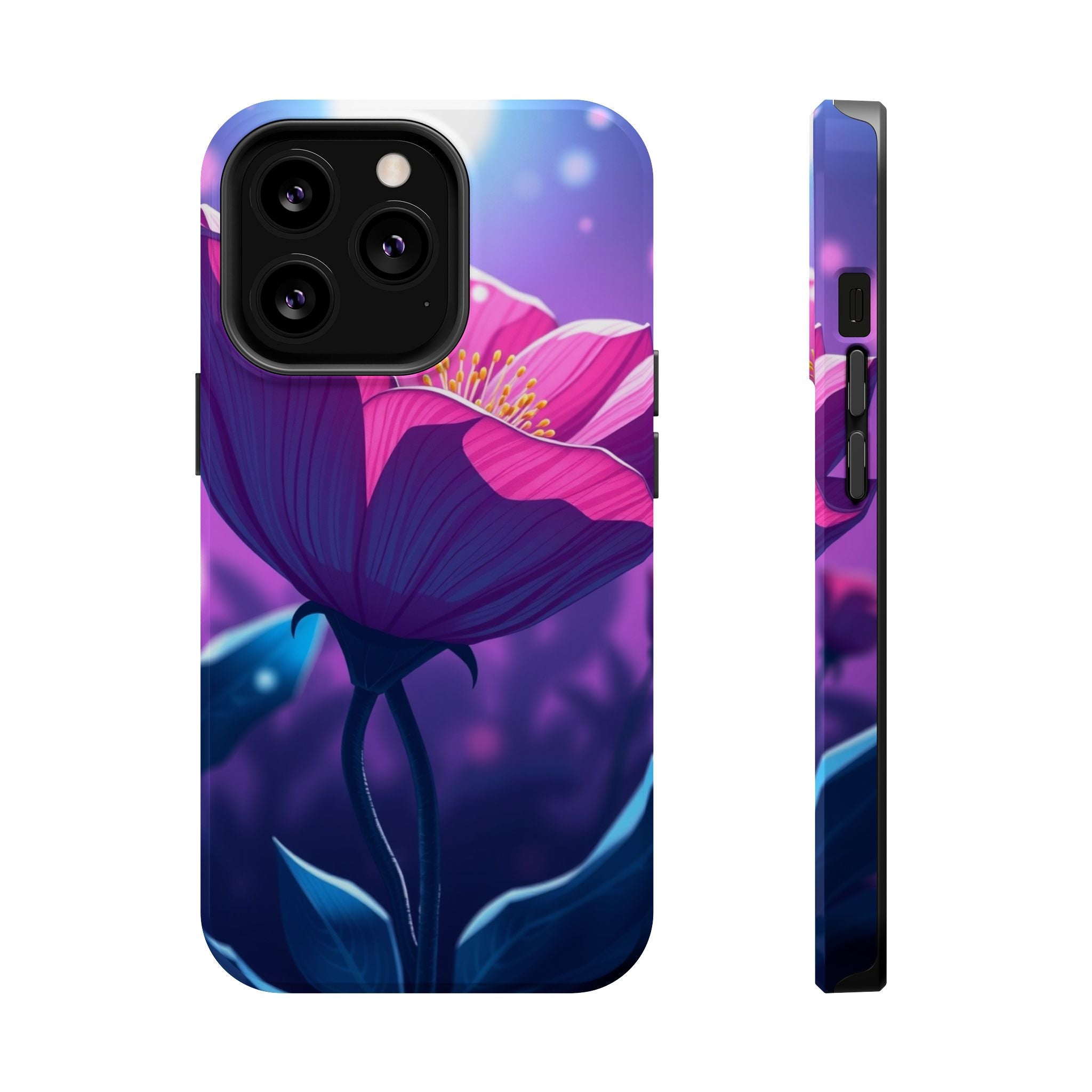 iPhone Night Bloomer Pastel Kawaii Bold Modern Everyday Snap Case · iPhone Case