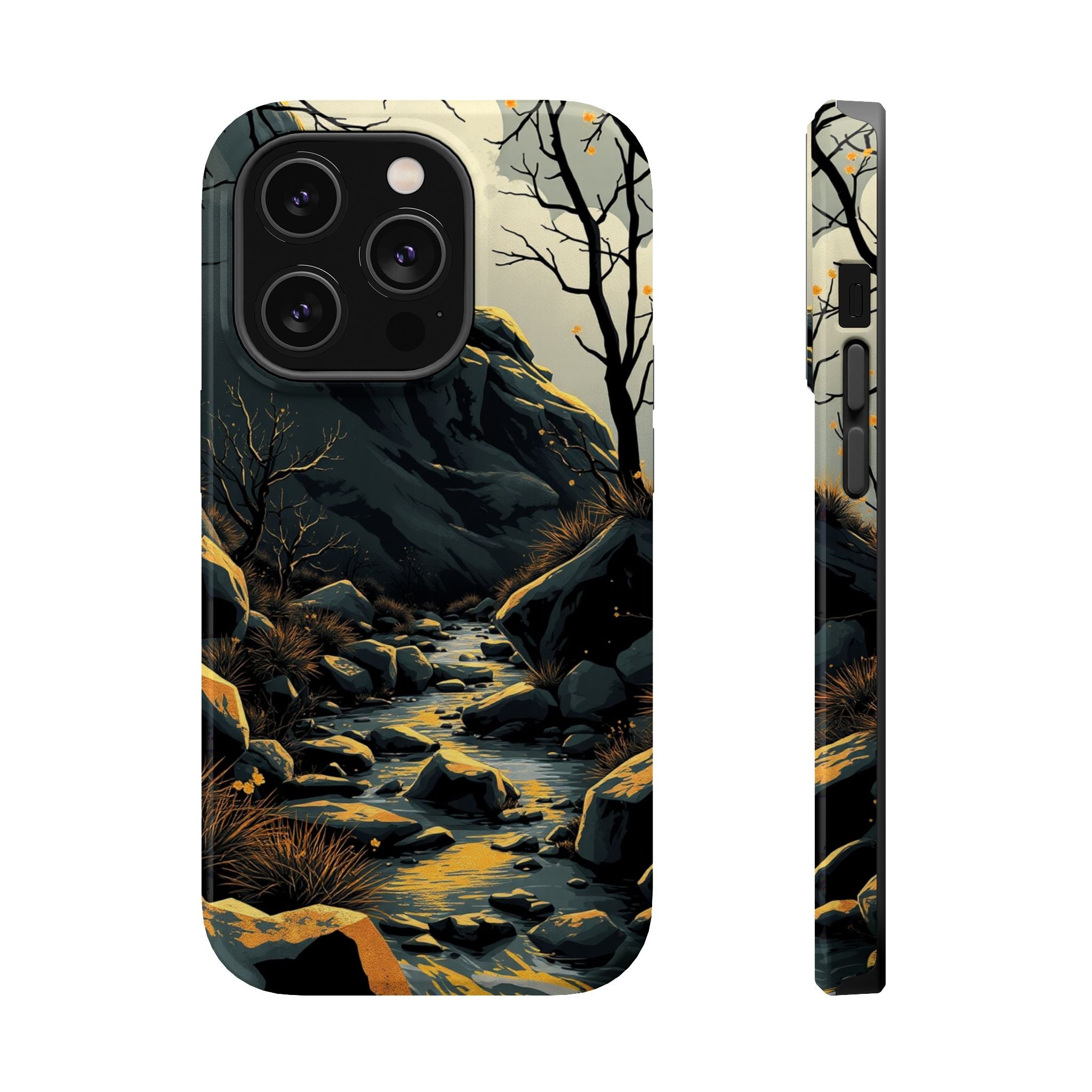 iPhone Spring Creek Enchanted Art Bold Modern Everyday Snap Case · iPhone Case