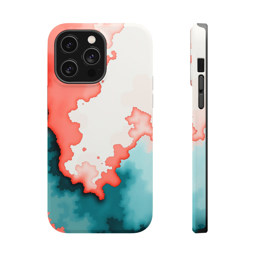 iPhone Watercolor Wash Dark Gothic Ink Slim Everyday Designer Case · iPhone Case
