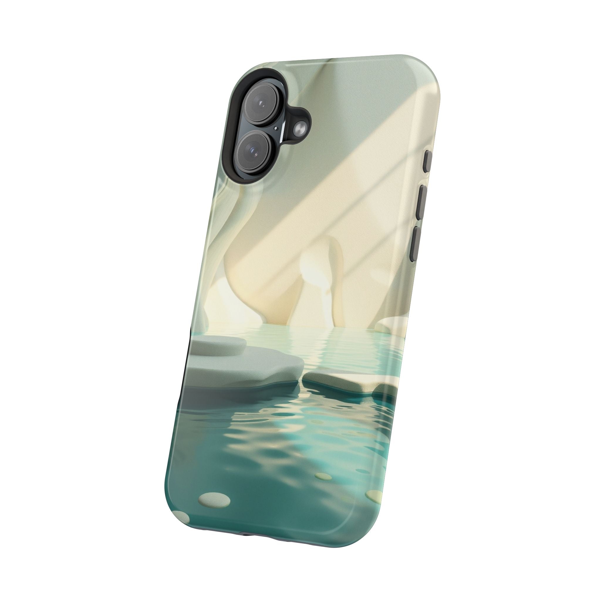 iPhone Tidal Pool 3D Digital Slim Everyday Designer Case · iPhone Case