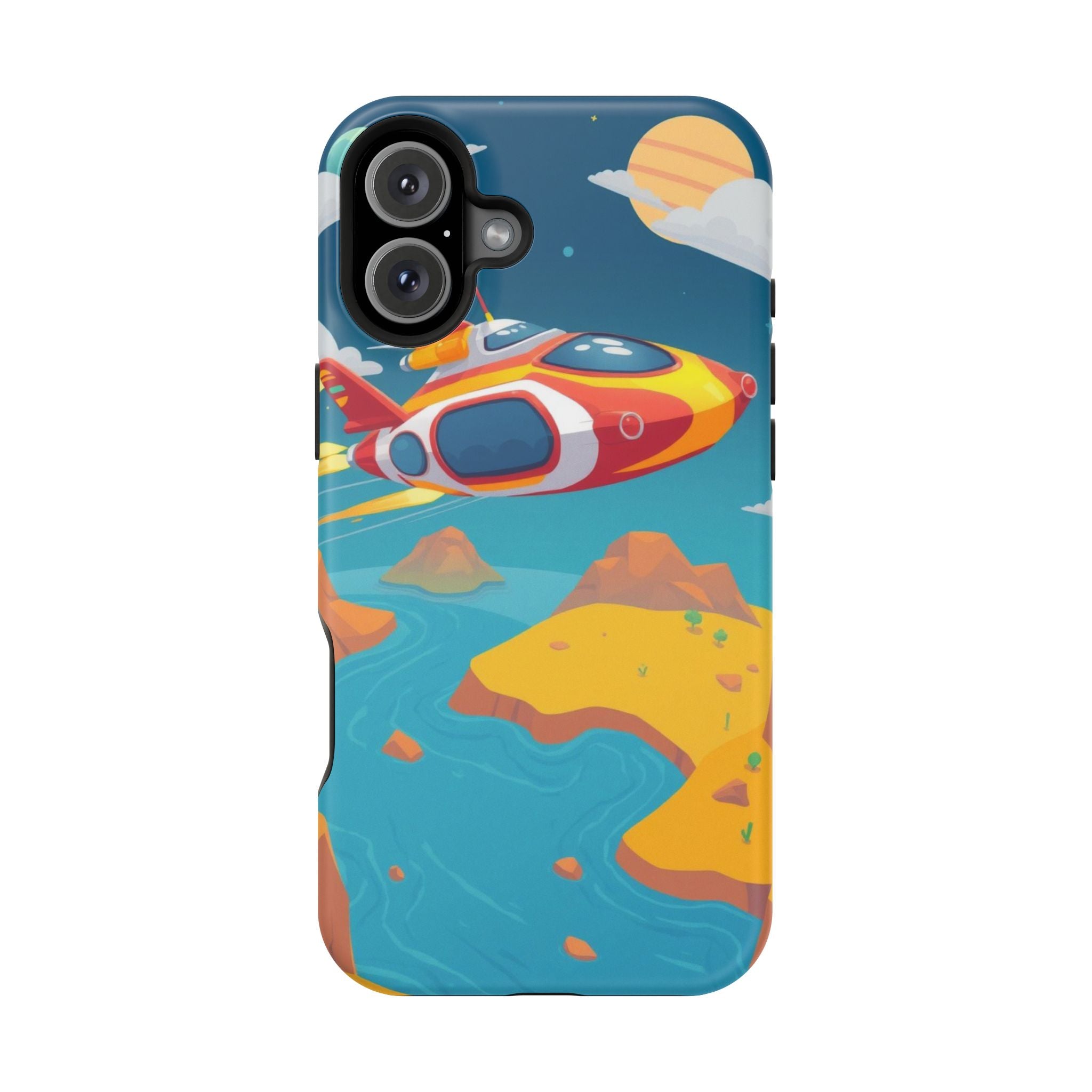 iPhone Hovercraft Glide Kids Fun Clean iPhone Phone Case Gift Minimal · iPhone C