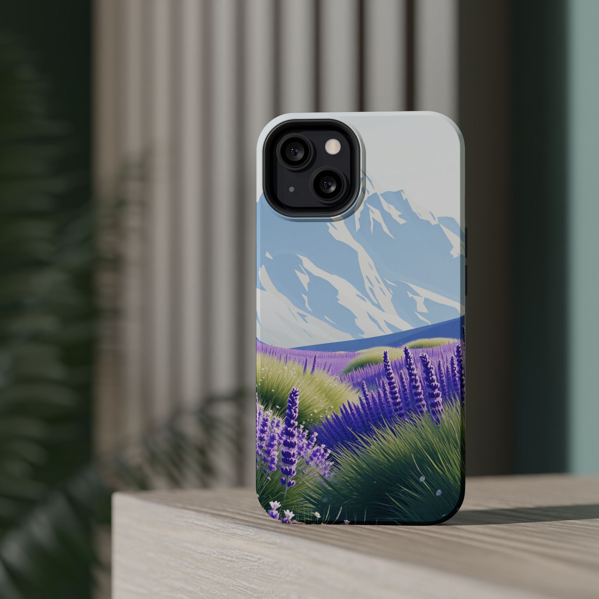 iPhone Alpine Meadow Electric Art 10 Slim Everyday Designer Case · iPhone Case