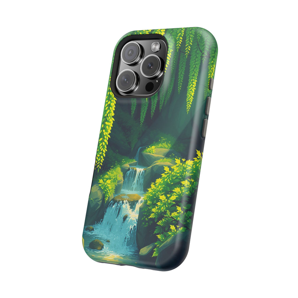iPhone Earthy Wisteria Cascade Design Slim Everyday iPhone 13 Designer · iPhone
