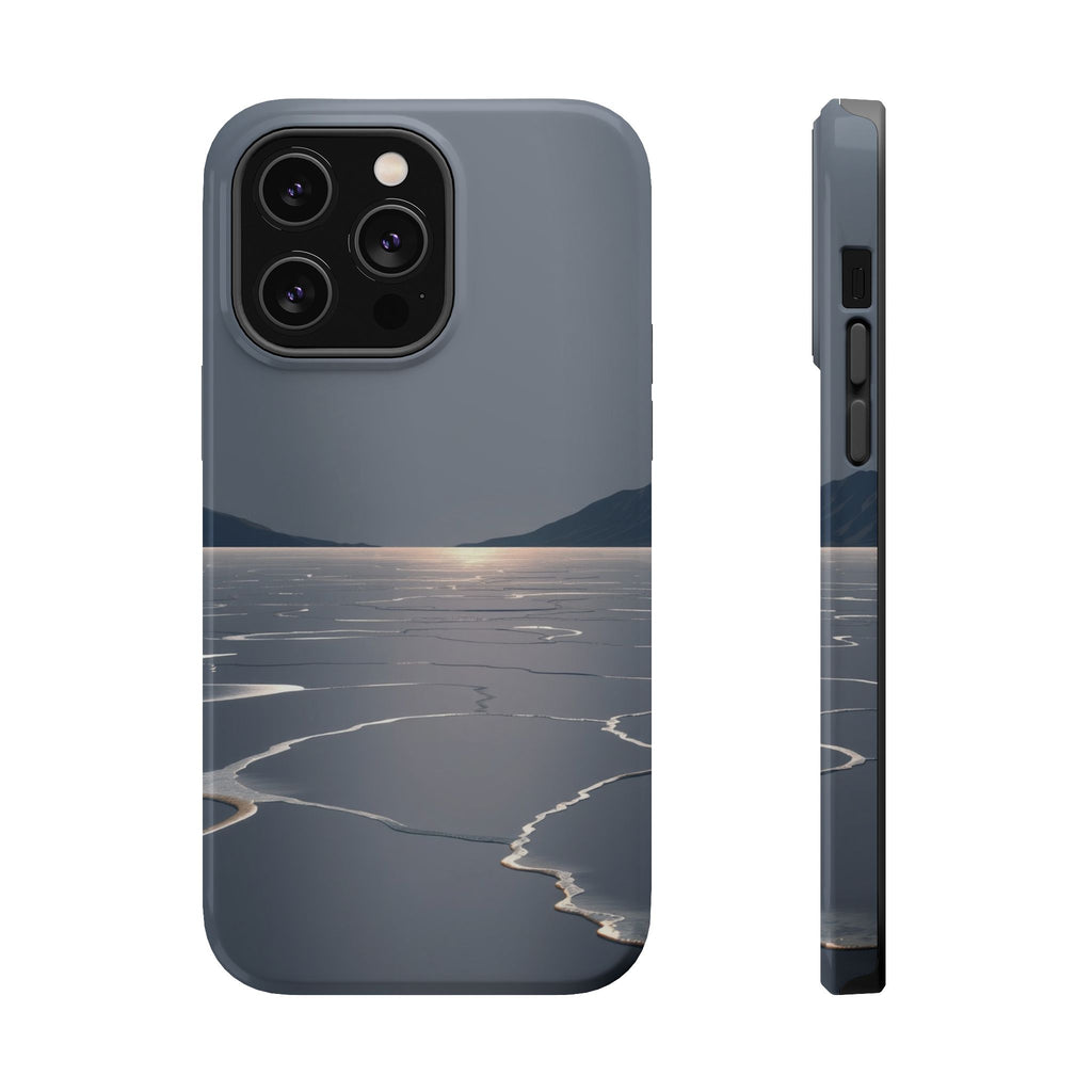iPhone Charcoal And Copper Salt Flat Mirror Slim iPhone Everyday · iPhone Case