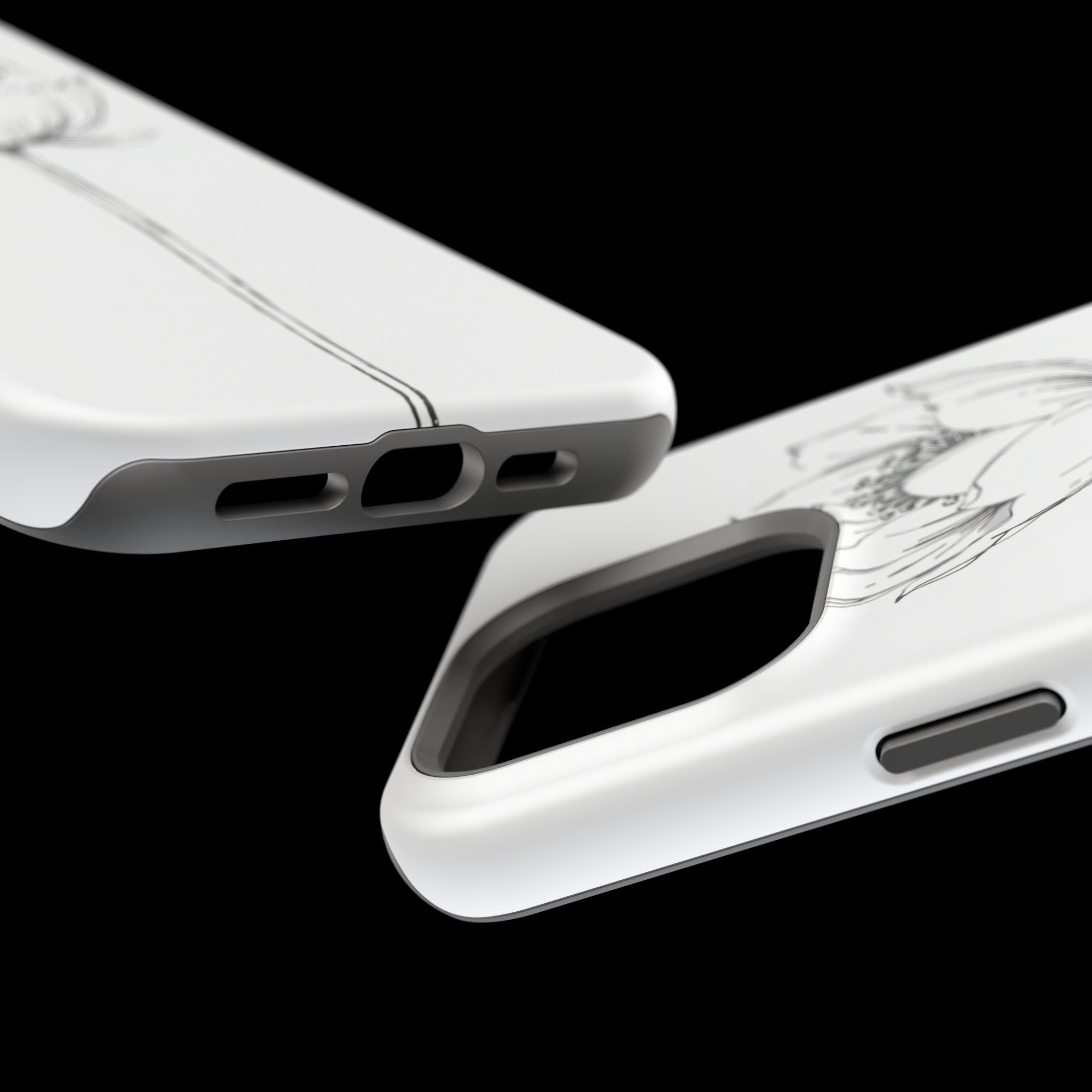 iPhone Sage And Ivory Garden Party Bloom Slim Everyday iPhone Designer · iPhone