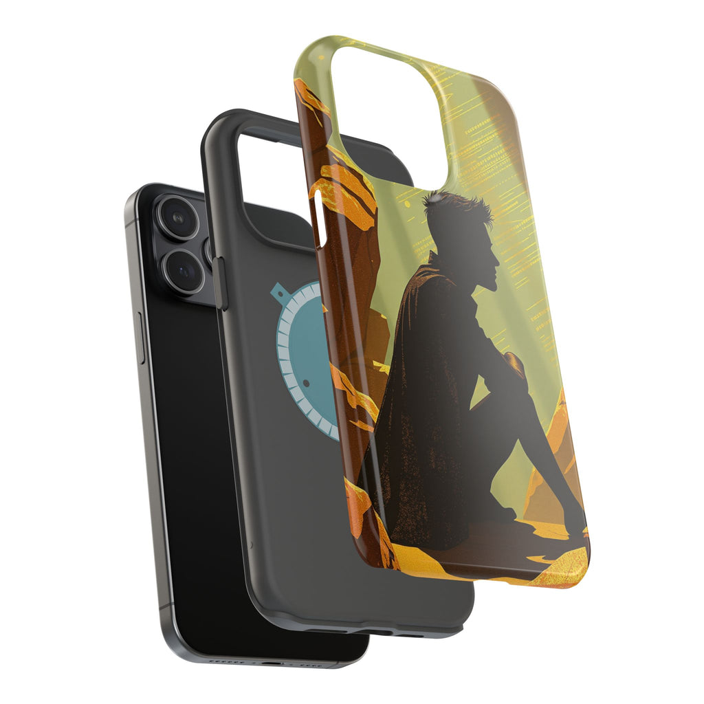 iPhone Mustard And Rust Overthinking Again Slim Everyday Designer Case · iPhone