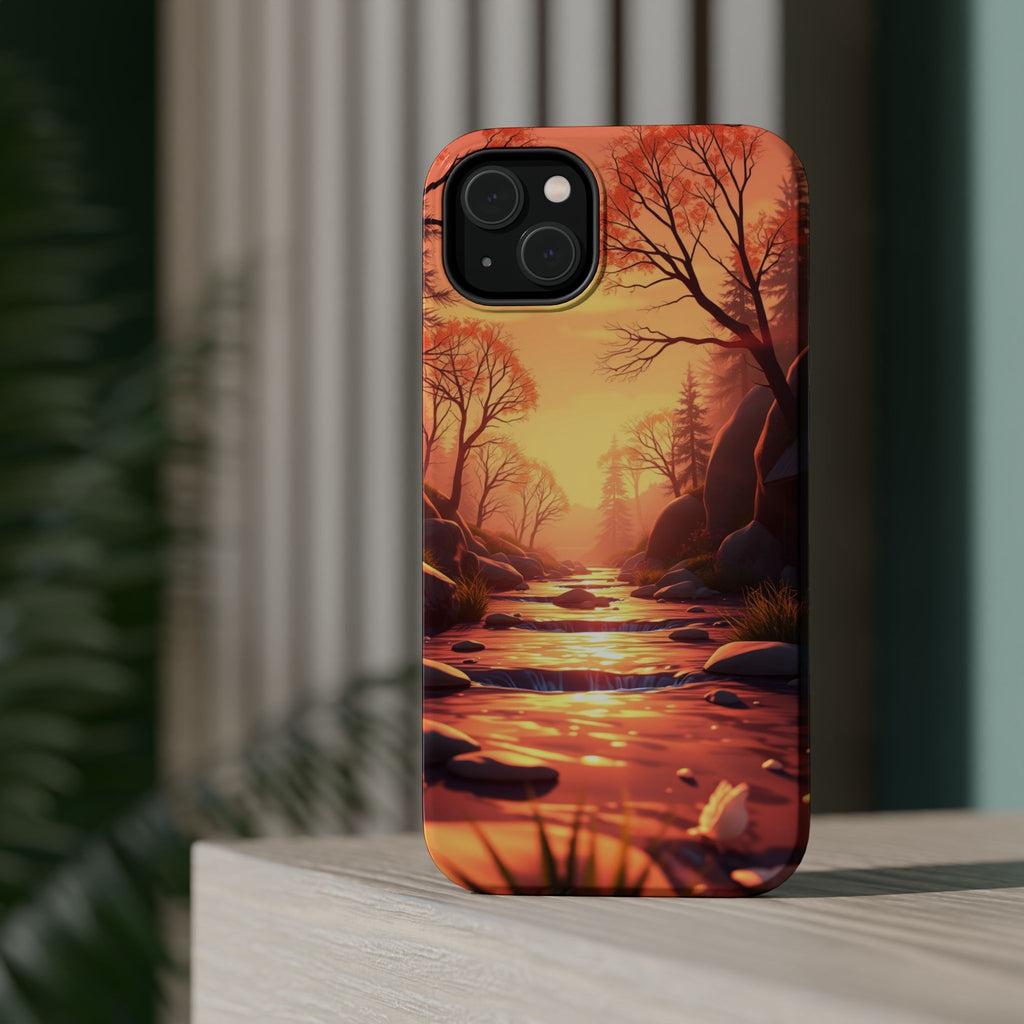 iPhone Spring Creek Mystic Art Slim Everyday Designer Case · iPhone Case
