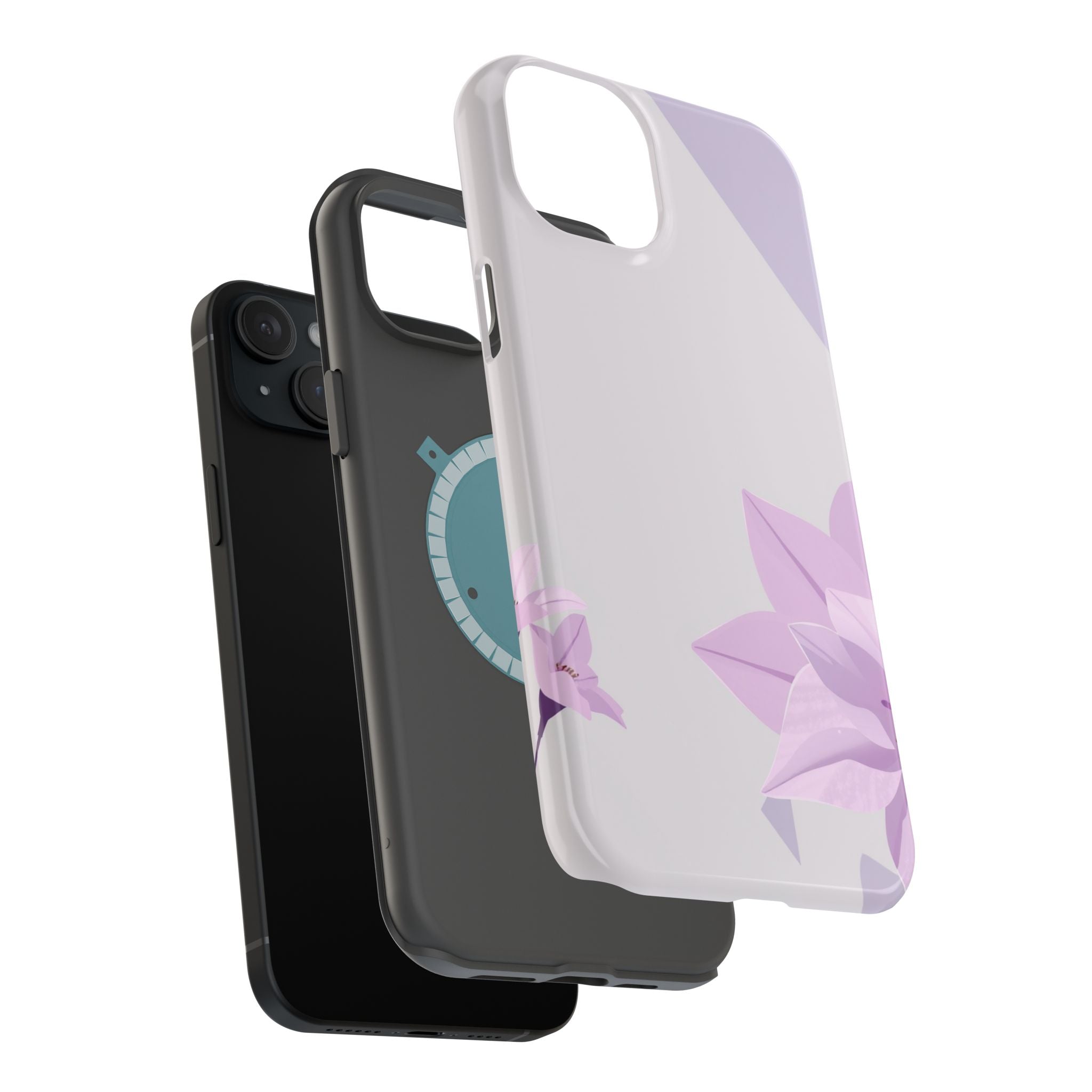 iPhone Vibrant Floral Geometric Design Slim Everyday iPhone 10 Designer · iPhone