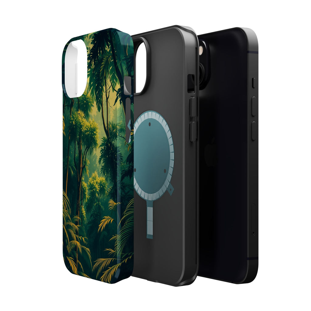 iPhone Rainforest Canopy Vintage Retro Poster Slim iPhone Everyday · iPhone Case