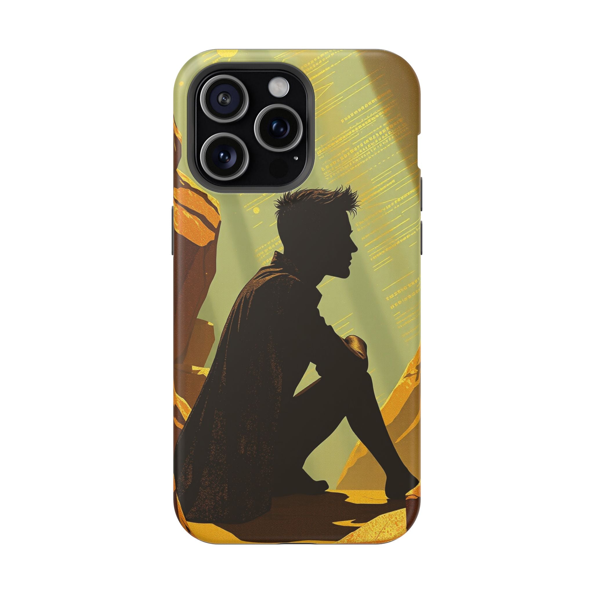 iPhone Mustard And Rust Overthinking Again Slim Everyday Designer Case · iPhone