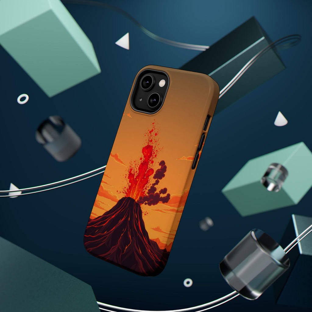 iPhone Sunset Amber And Peach Volcanic Eruption Soft iPhone Finish · iPhone Case